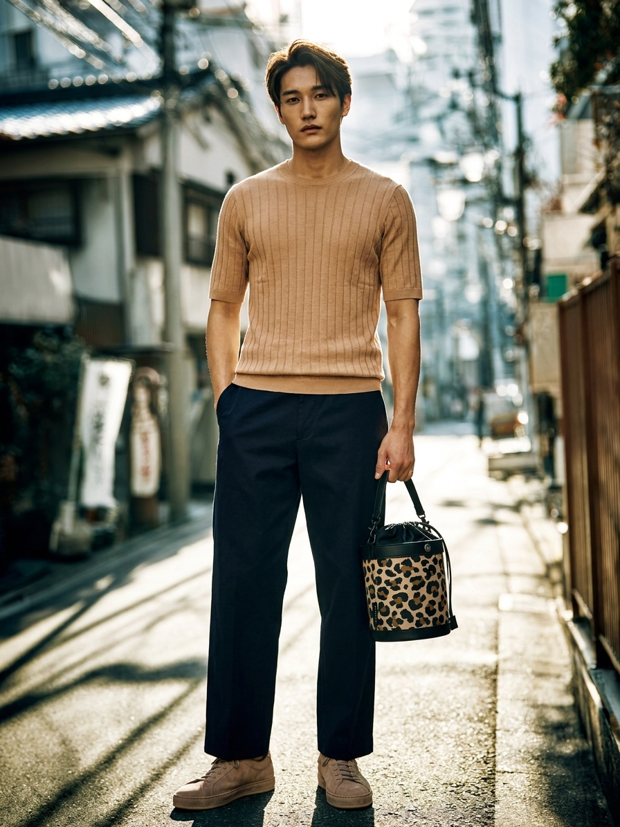 Tagliatore × Mackintosh、夏の夕暮れに、街を歩く。