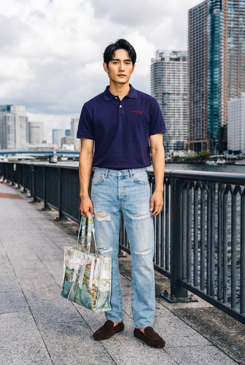 Acne Studios、夏の光のなかで、涼やかに。