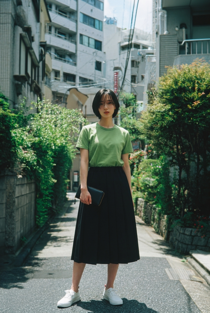 COMME des GARÇONS × THOM BROWNE、夏空の下で、足どり軽く。