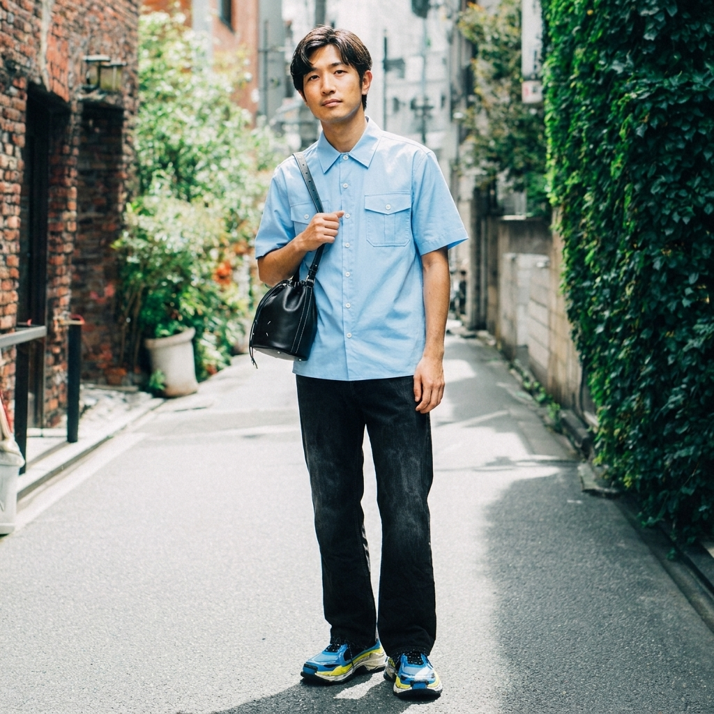 Maison Margiela × BALENCIAGA、夏空の下で、休日を彩る。