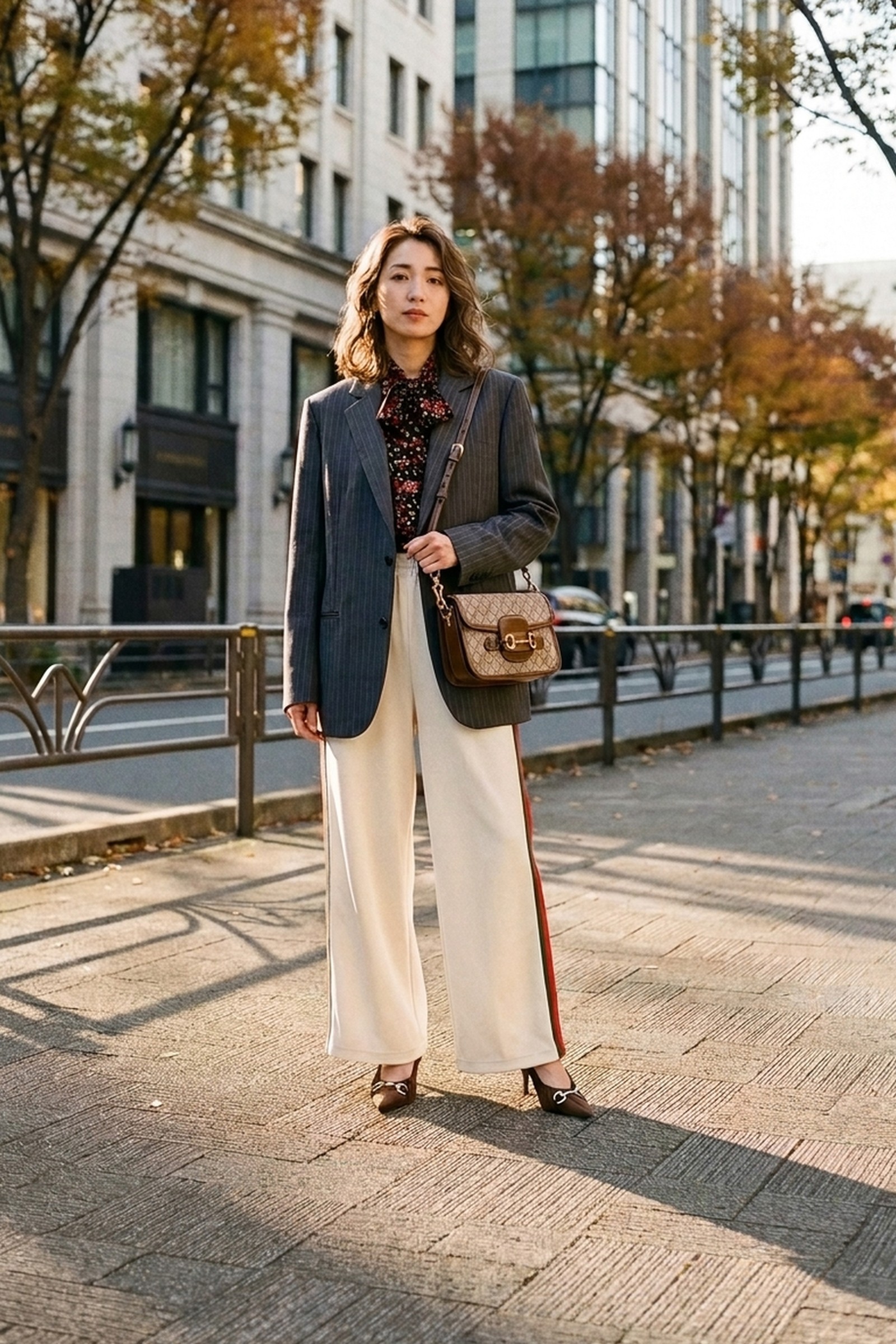 GUCCI、高くなった空の下、実りと歩く。