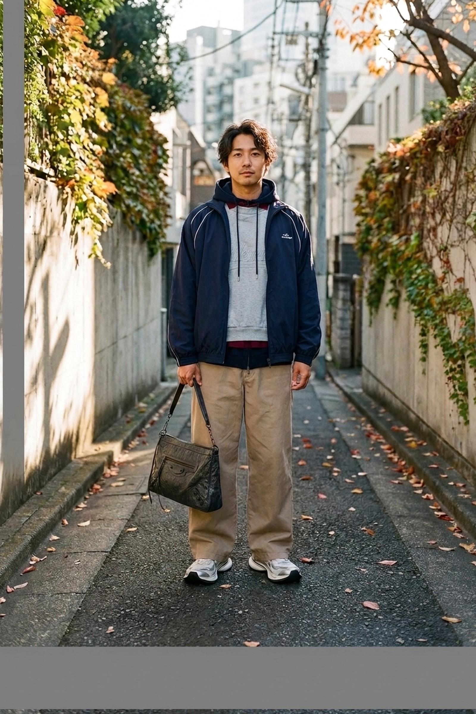 BALENCIAGA、金色の光に、深呼吸して。