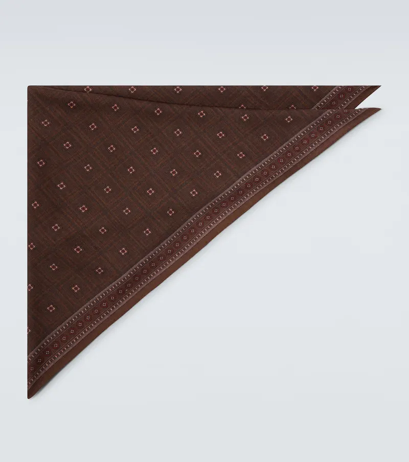 Loro Piana Loro Piana Henry cashmere and silk scarf