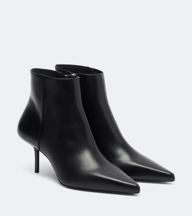 Max Mara Max Mara Leather ankle boots