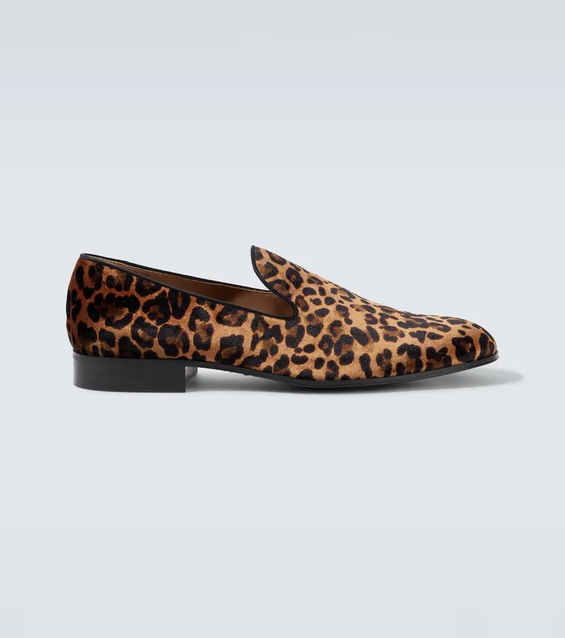 Gianvito Rossi Gianvito Rossi Leopard-print loafers