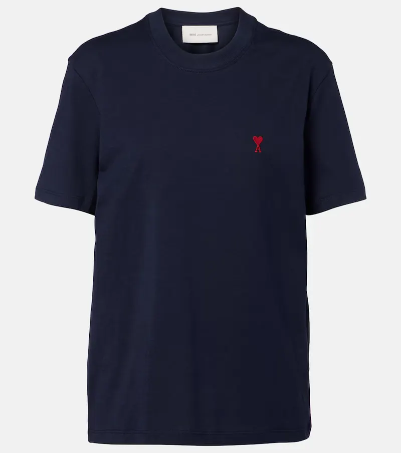 AMI Paris Ami Paris Ami de Caur cotton jersey T-shirt