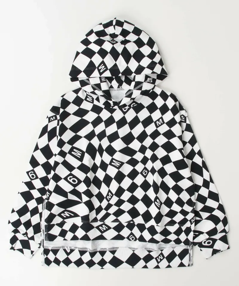 MM6 Maison Margiela MM6 Maison Margiela グラフィックフーディーパーカー