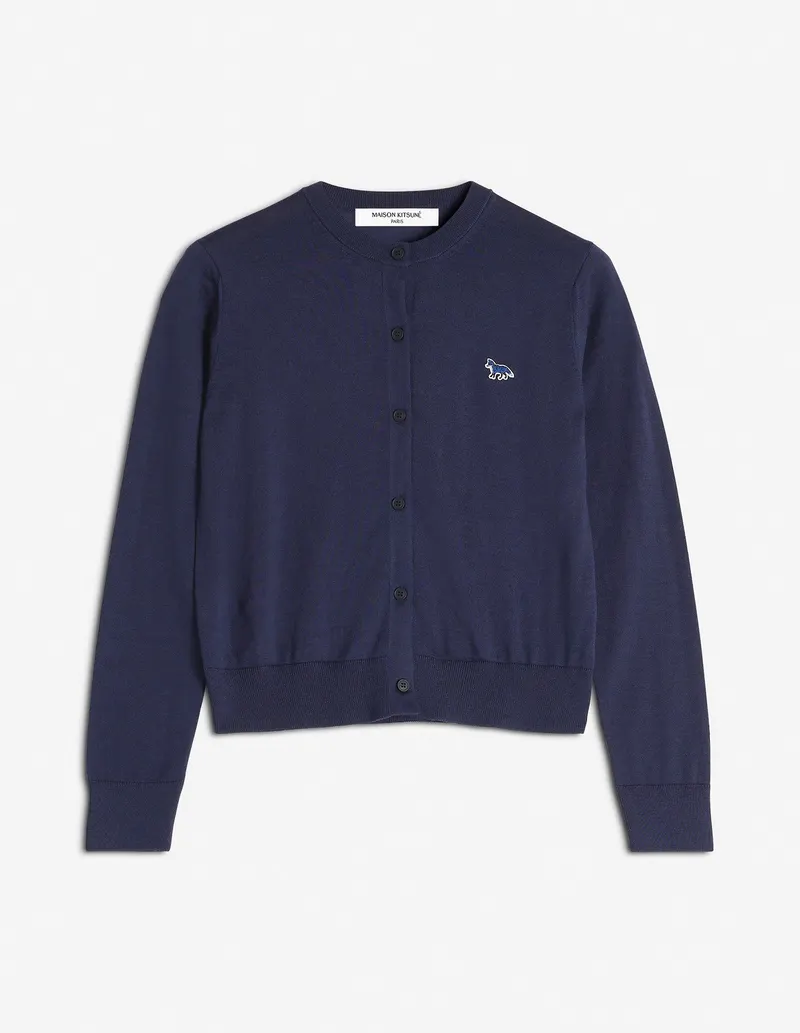 MAISON KITSUNE Maison Kitsune/(W)BABY FOX PATCH REGULAR CARDIGAN