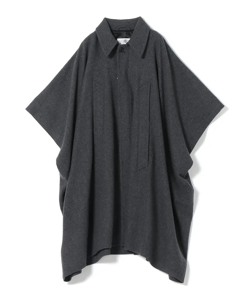 MM6 Maison Margiela アシンメトリック ケープ