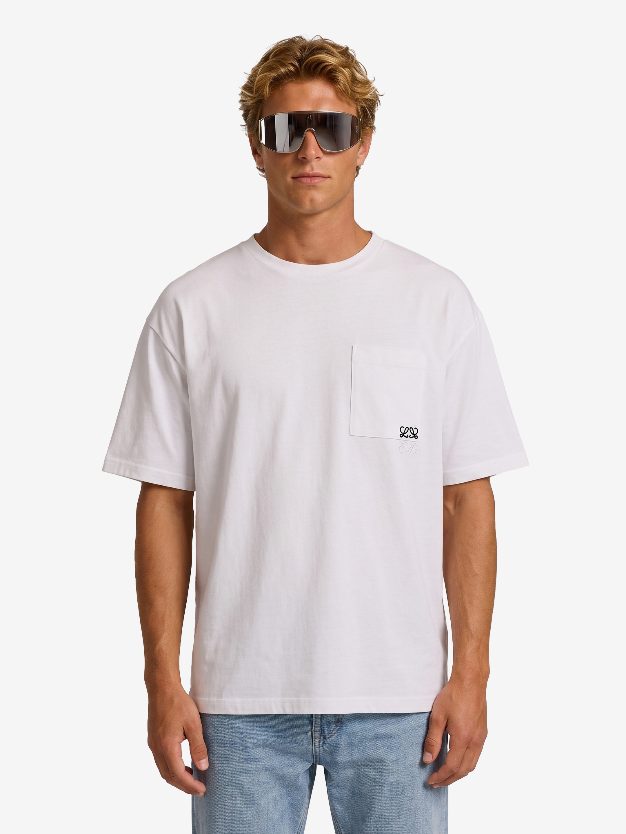 LOEWE White cotton Tshirt