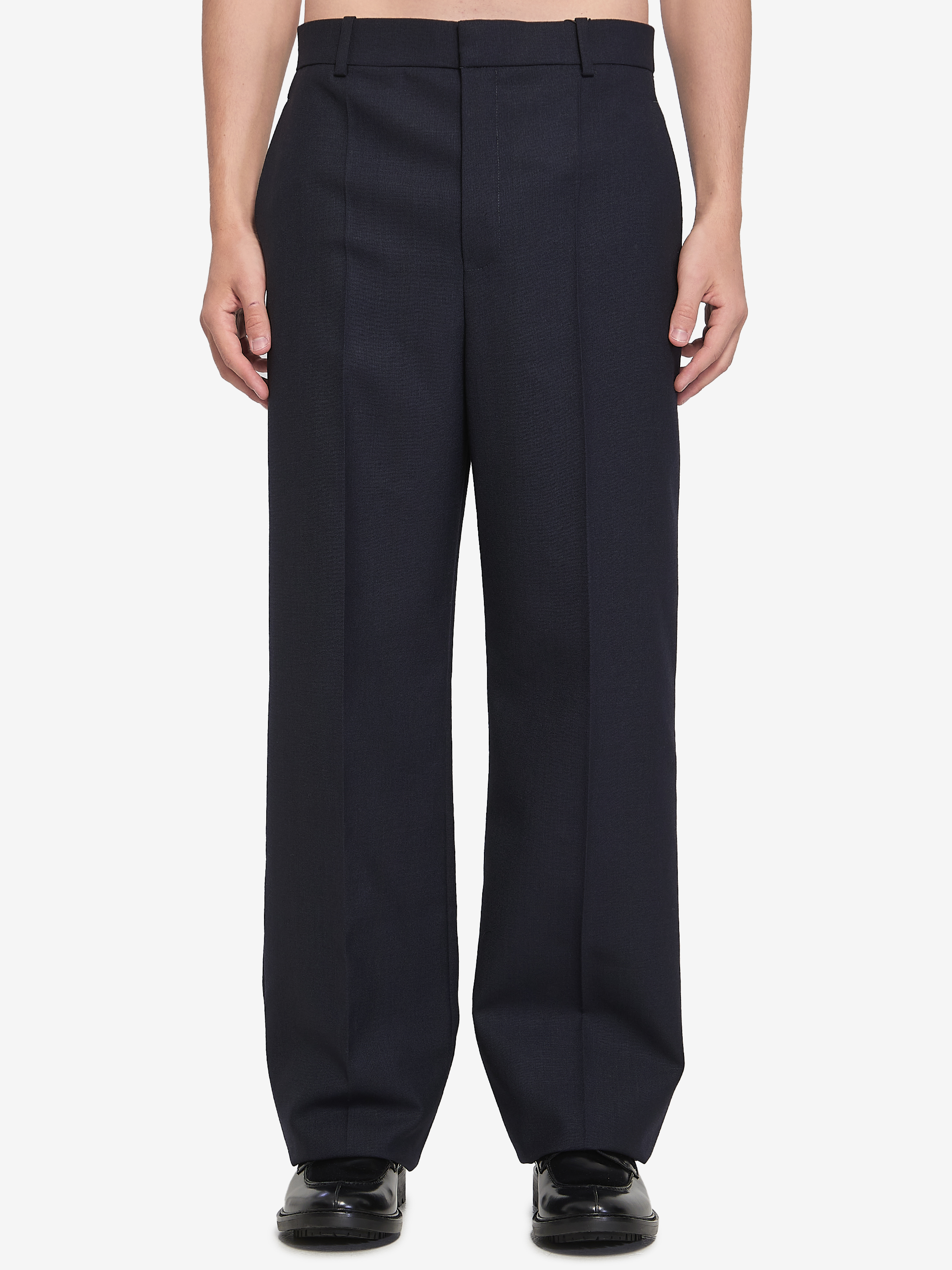 Saint Laurent Chin wool trousers