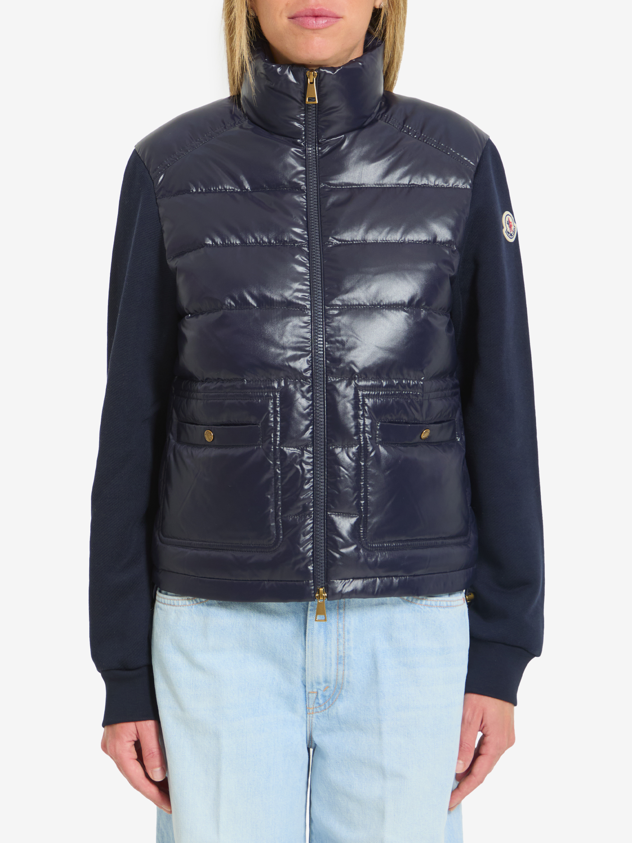 MONCLER Cotton zipup sweatshirt