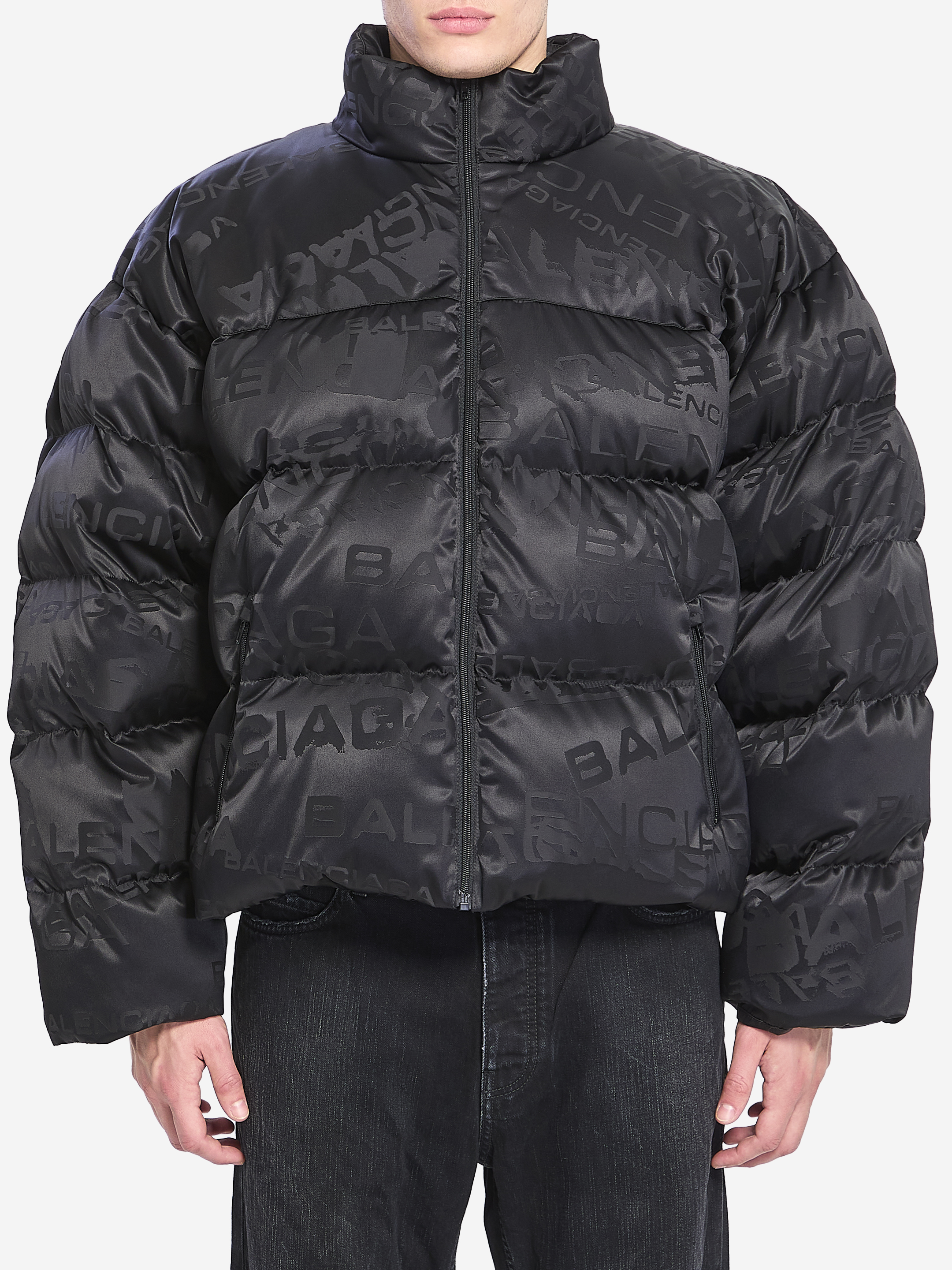 BALENCIAGA BB GardeRobe puffer jacket