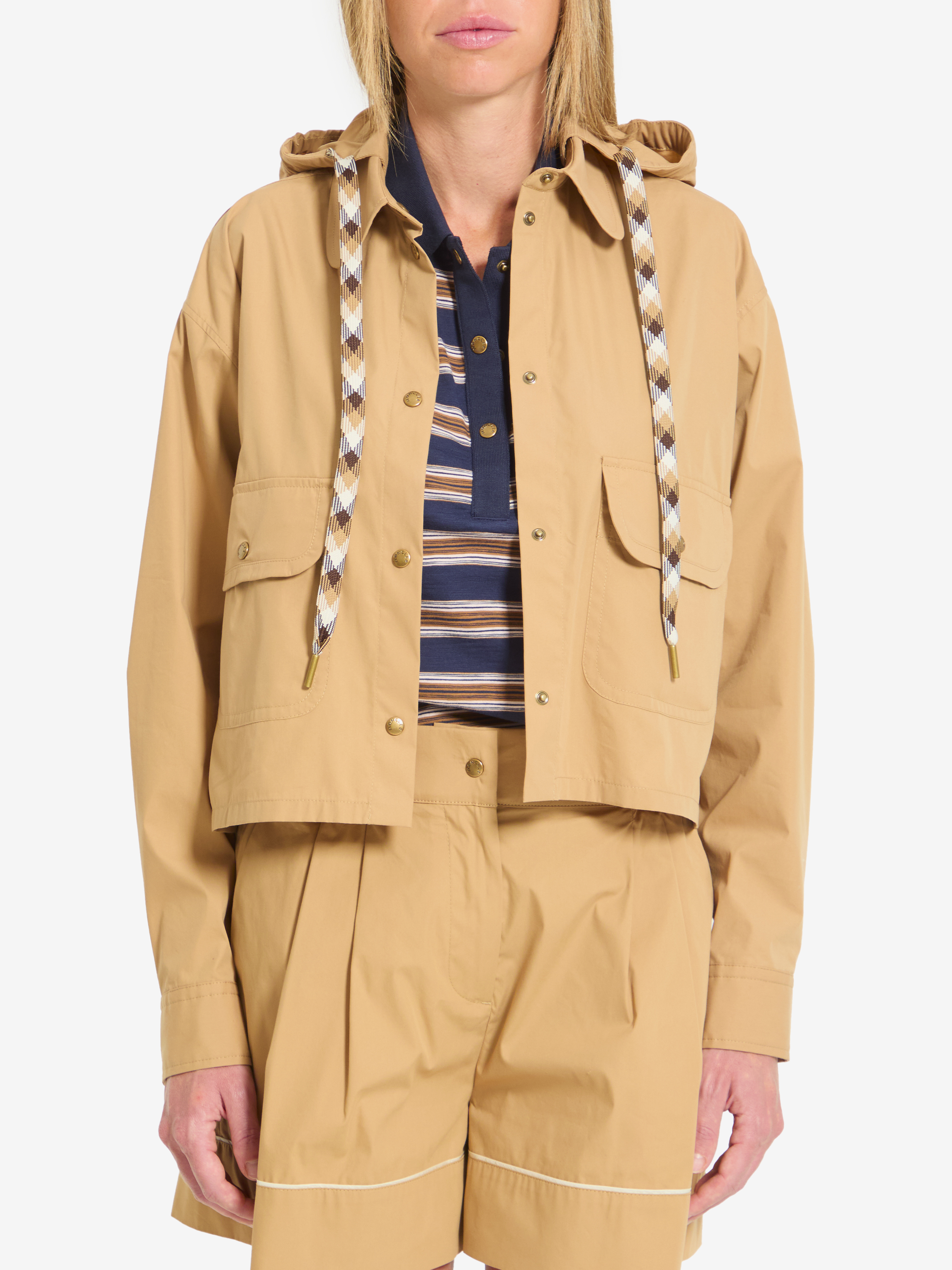 MONCLER Cotton blend shirt