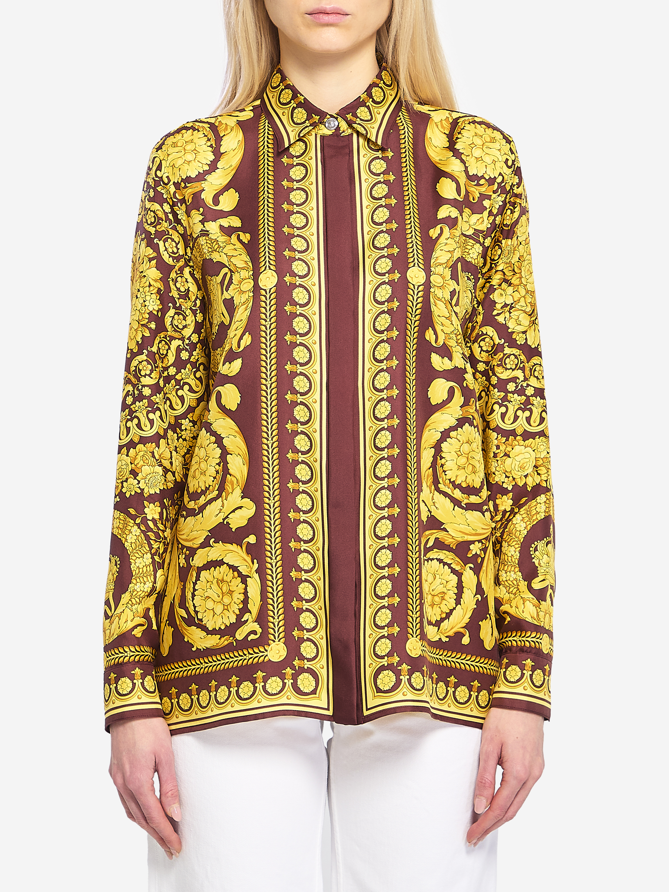VERSACE Baroque Heritage print shirt
