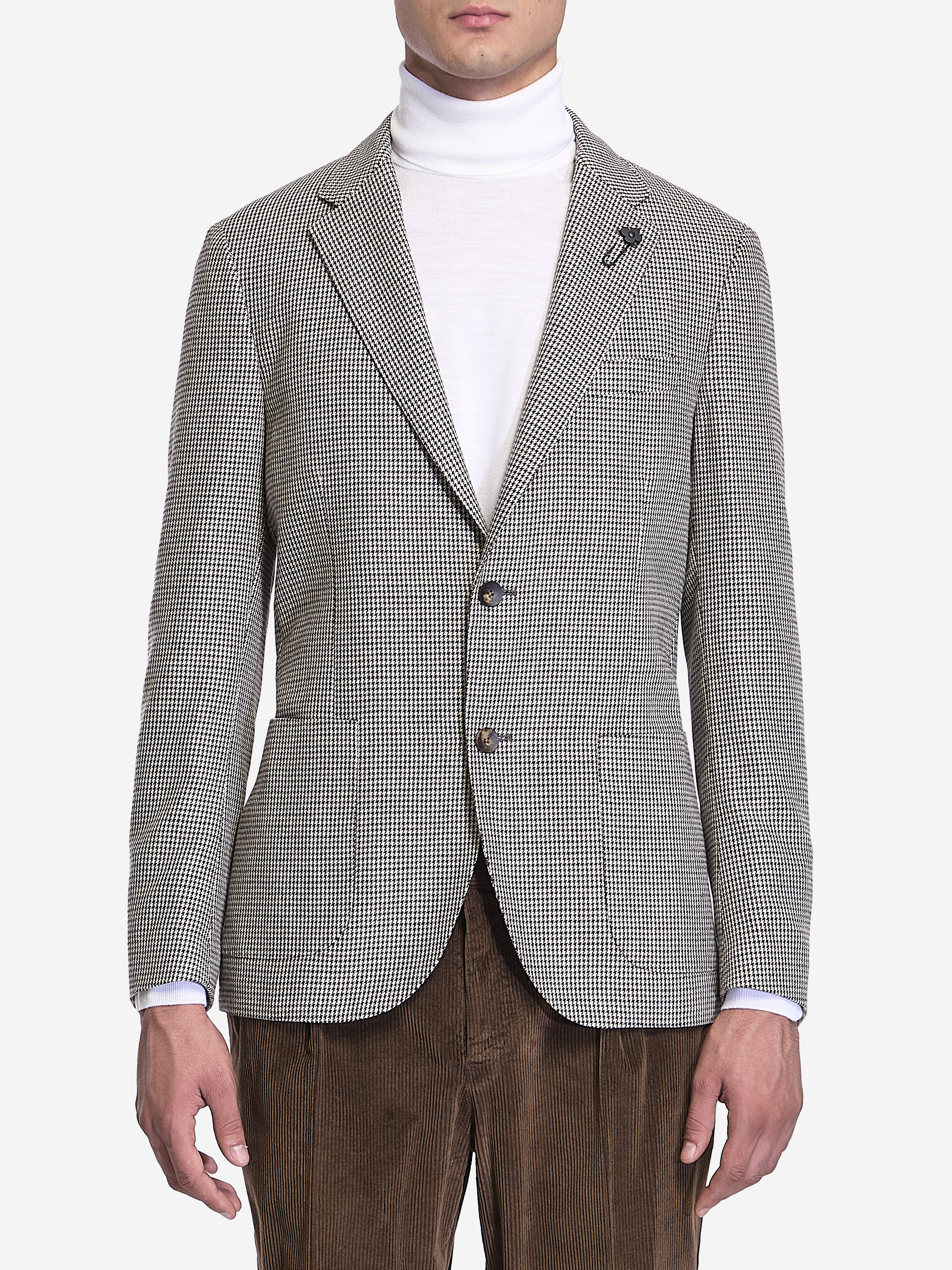 LARDINI Houndstooth jacket