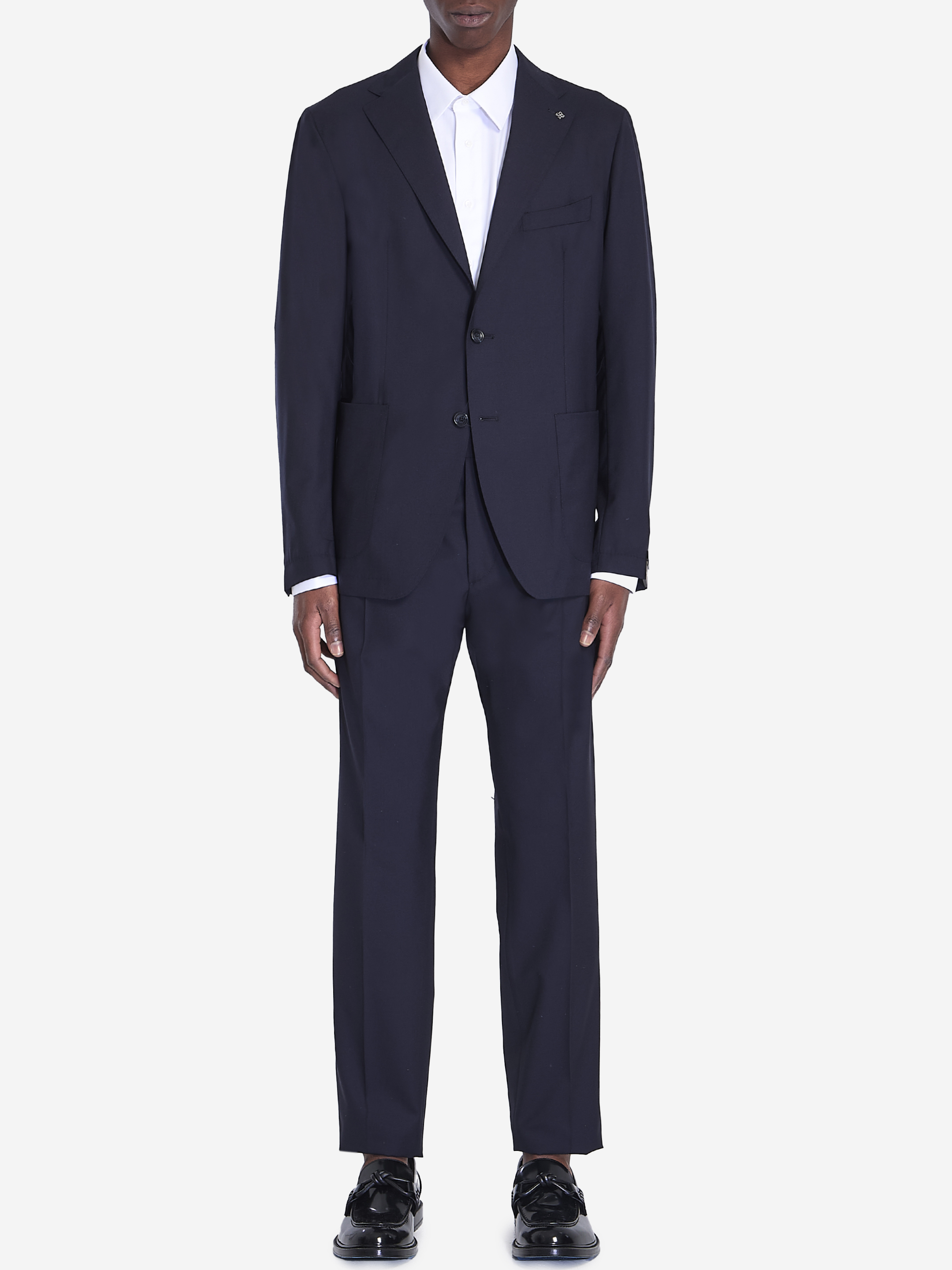 Tagliatore Twopiece suit in wool and silk blend