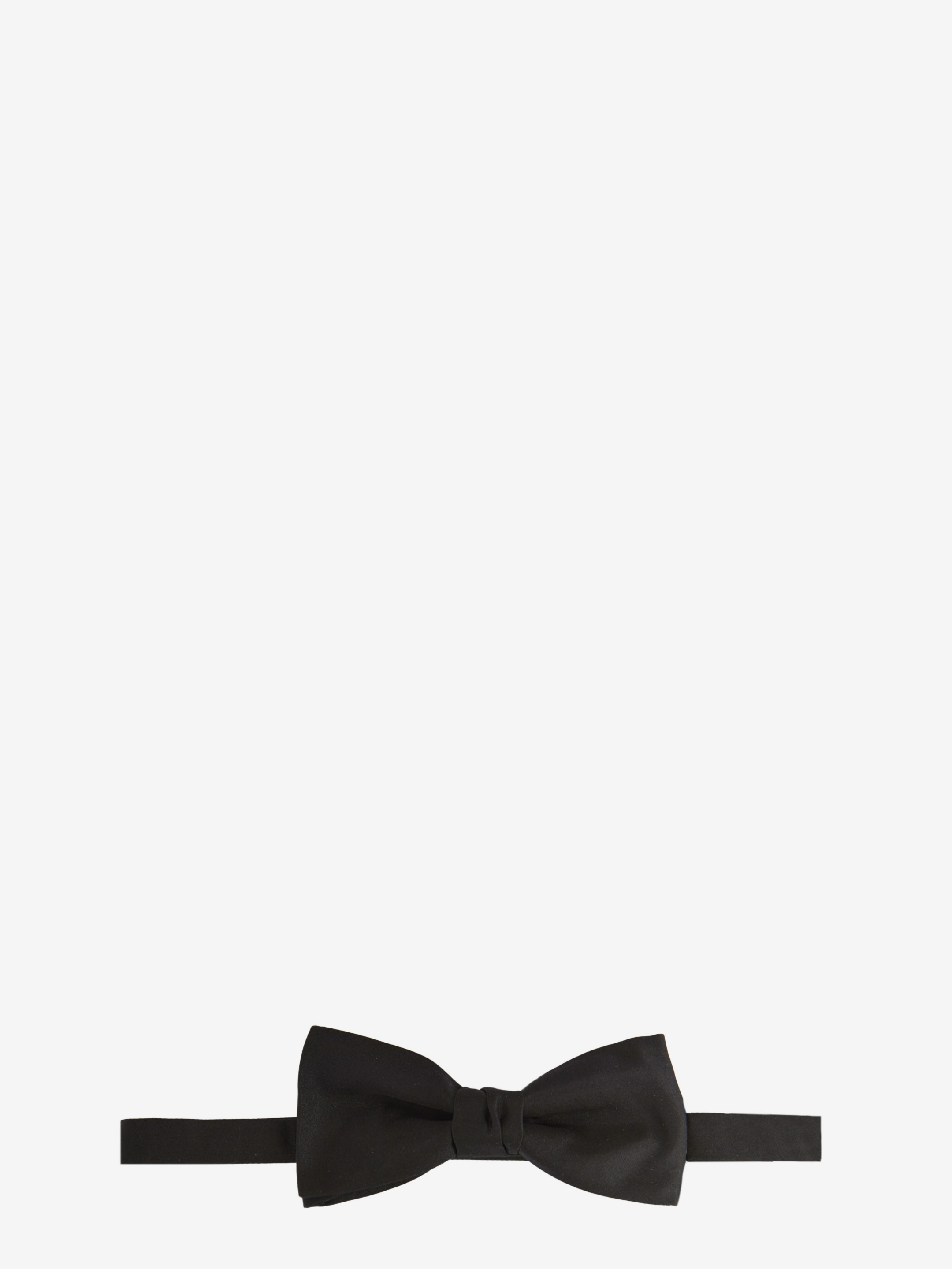 Saint Laurent Yves bow tie in silk