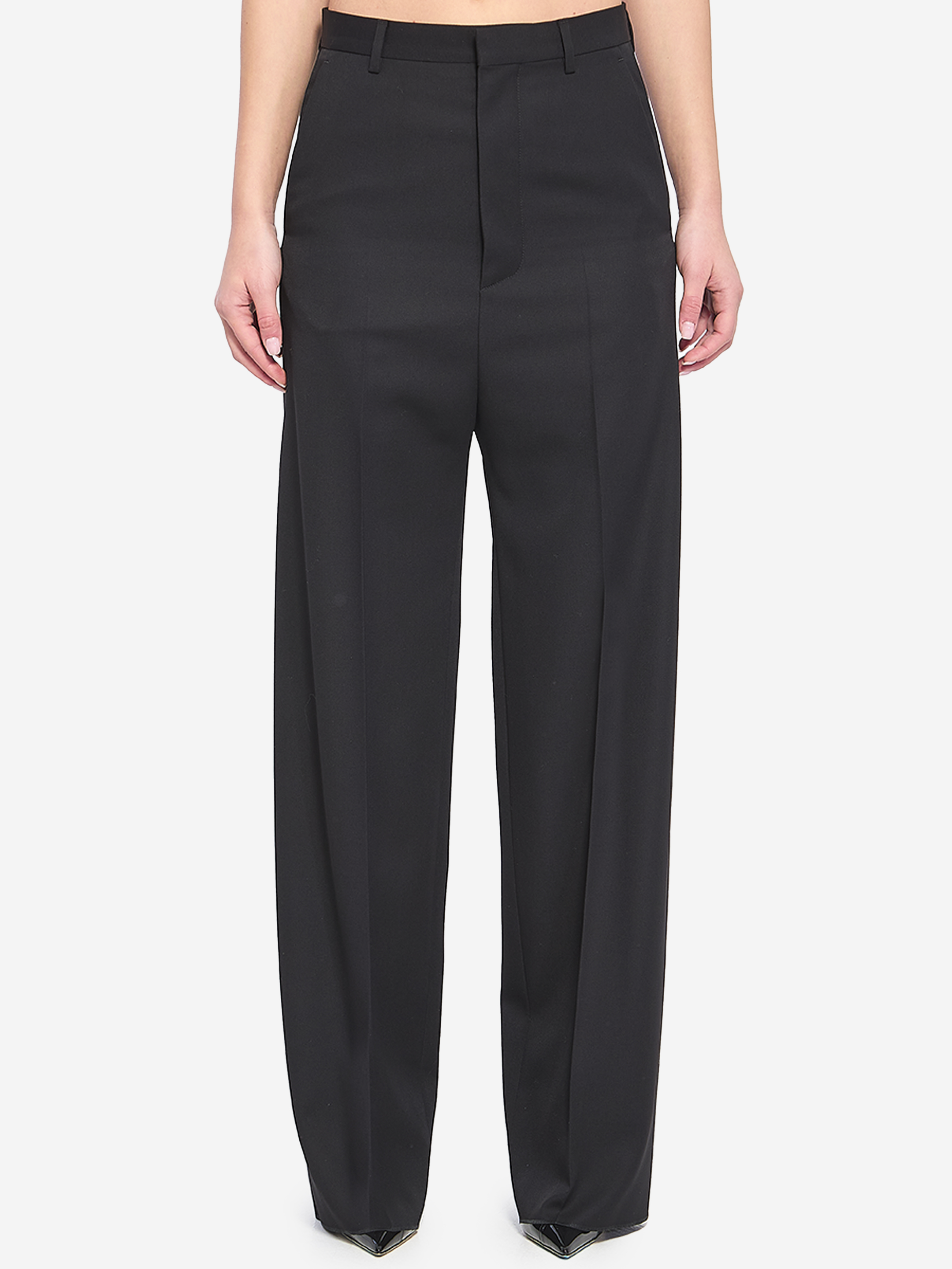 BALENCIAGA Tailored wool trousers