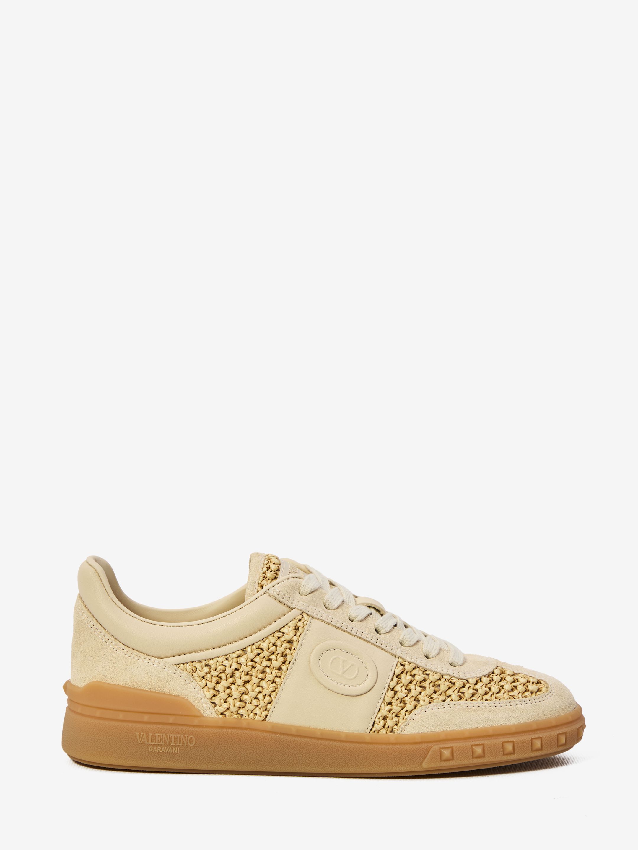 VALENTINO Upvillage sneakers in woven raffia