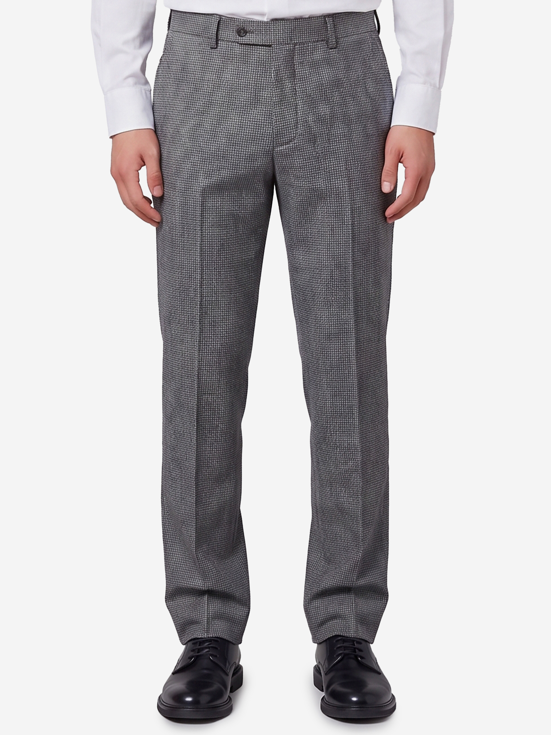 LARDINI Le Origini virgin wool pants