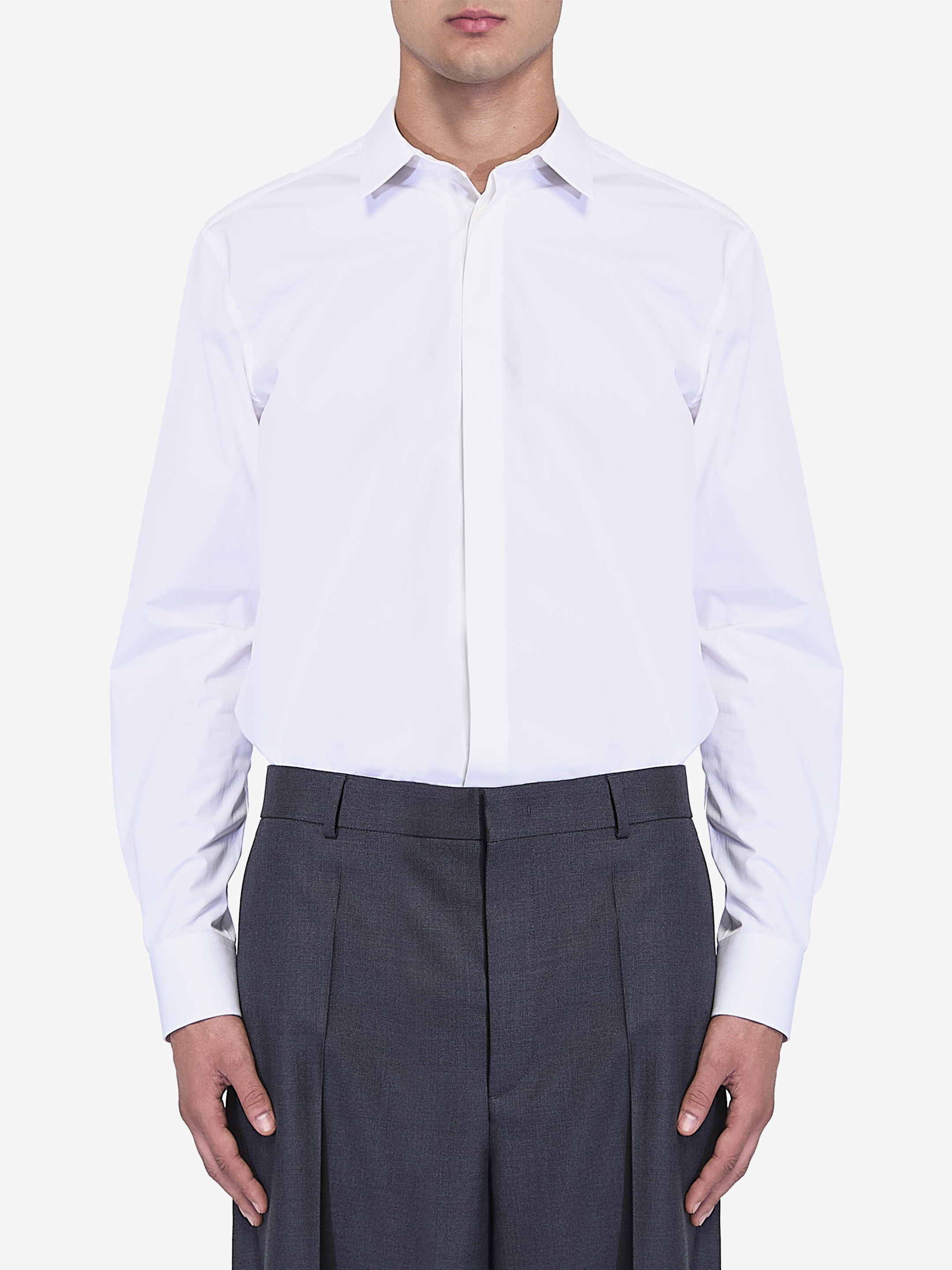 VALENTINO Cotton poplin shirt