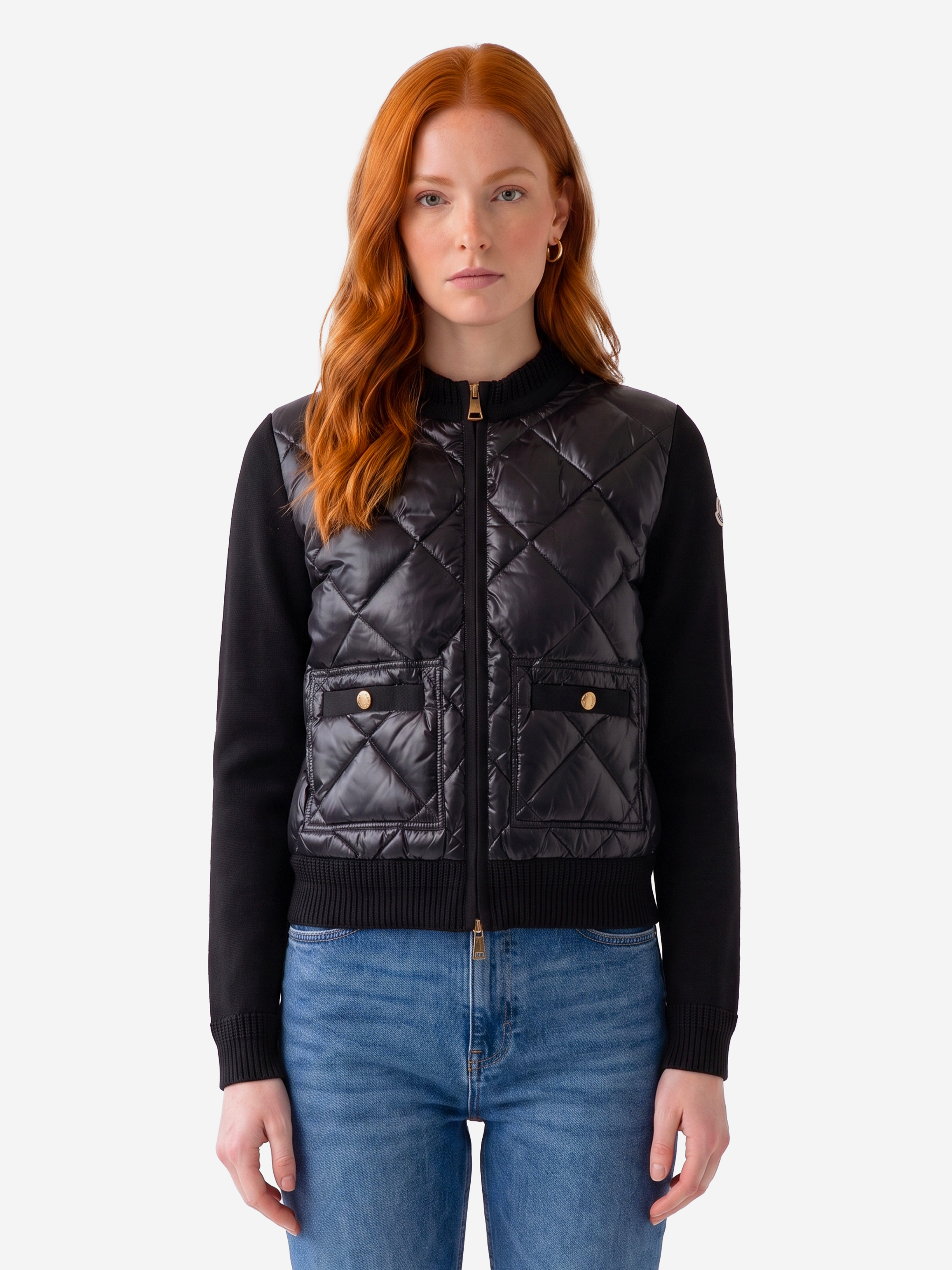 MONCLER Tricot zip cardigan