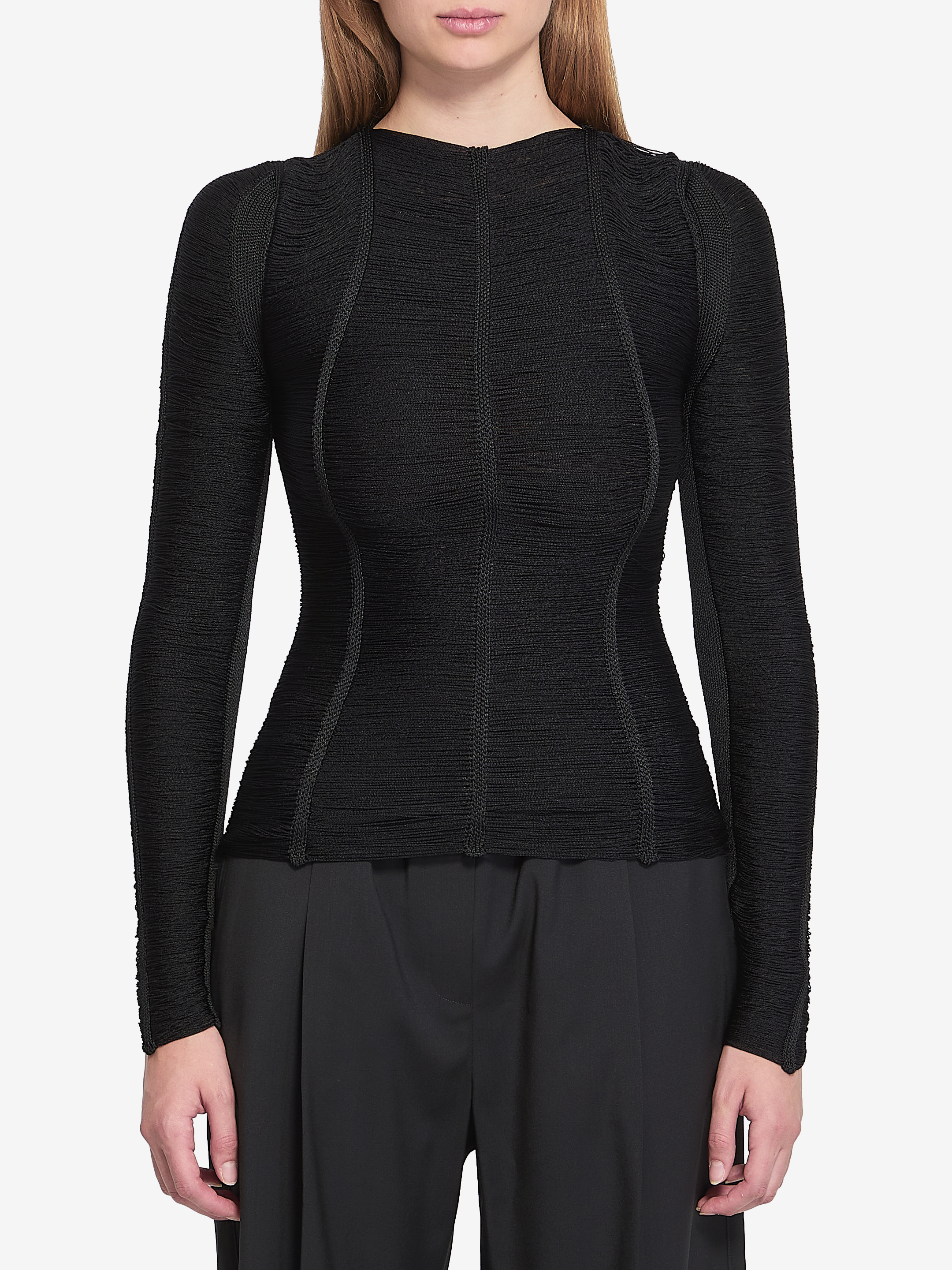 The Attico Black sweater