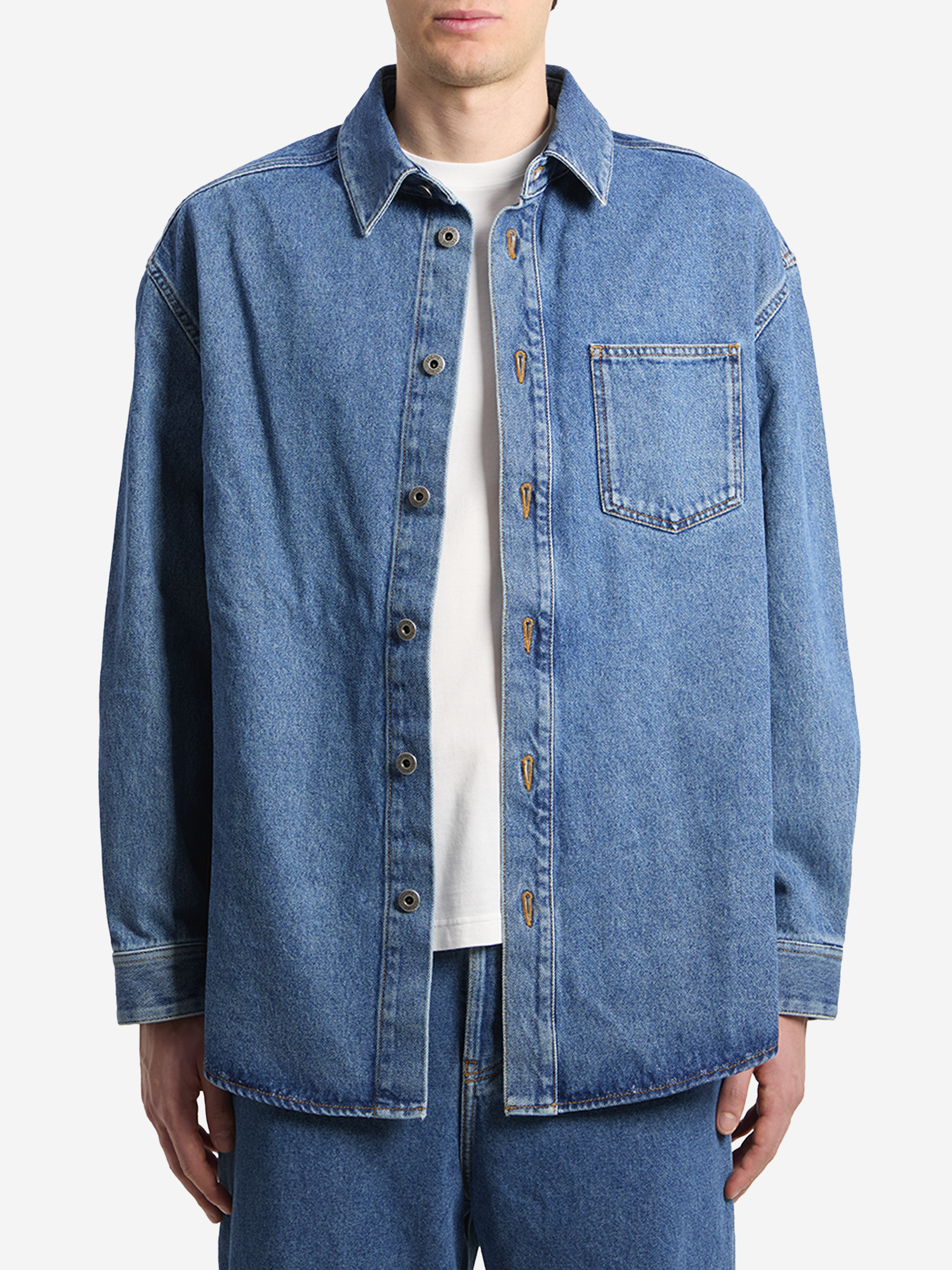 LOEWE Anagram denim overshirt