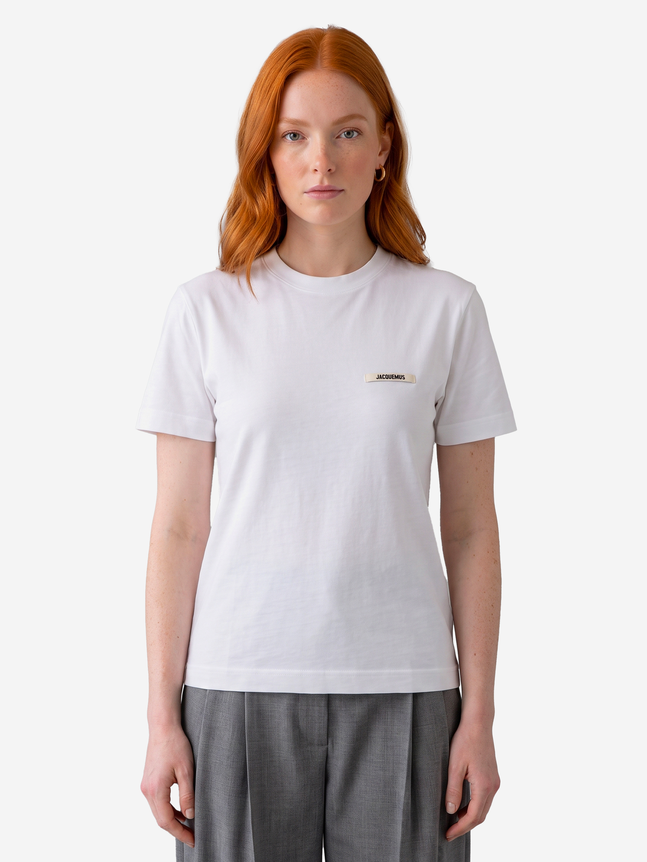 JACQUEMUS Gros Grain cotton Tshirt
