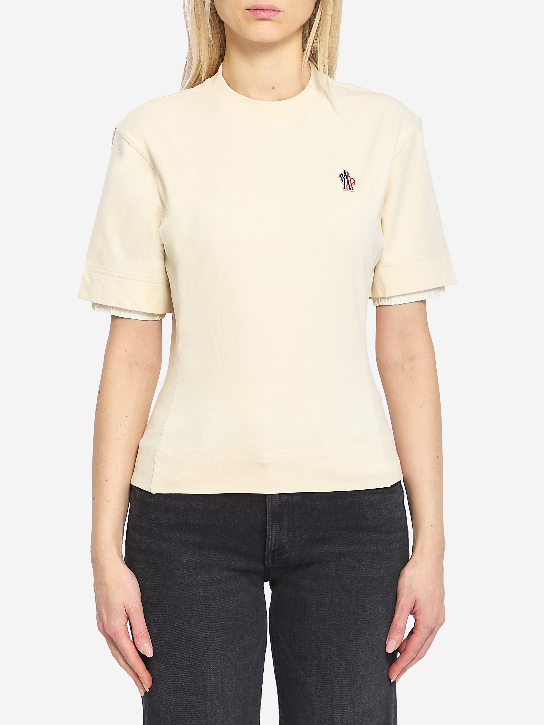 MONCLER Stretch cotton Tshirt