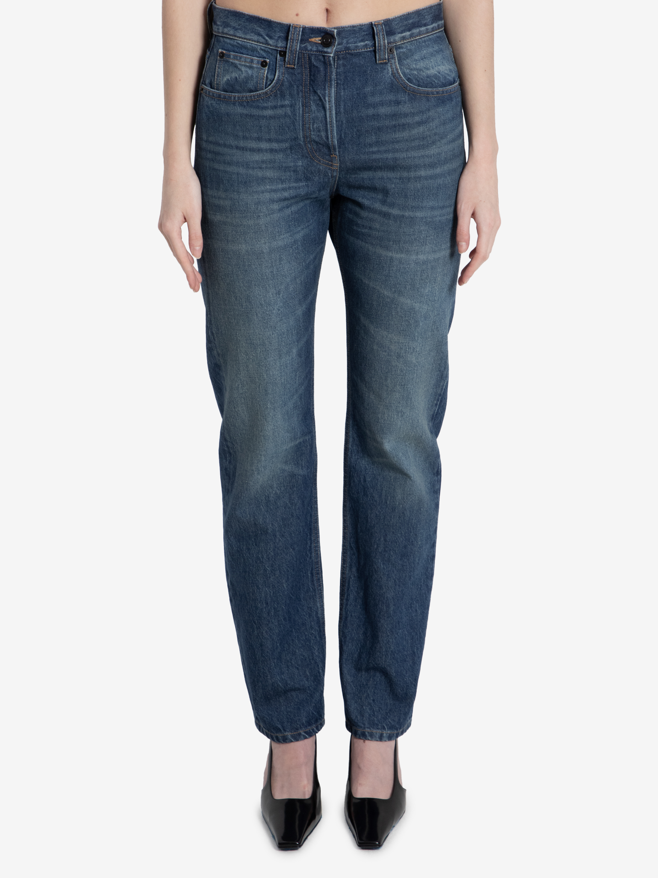 The Row Daciana cotton jeans