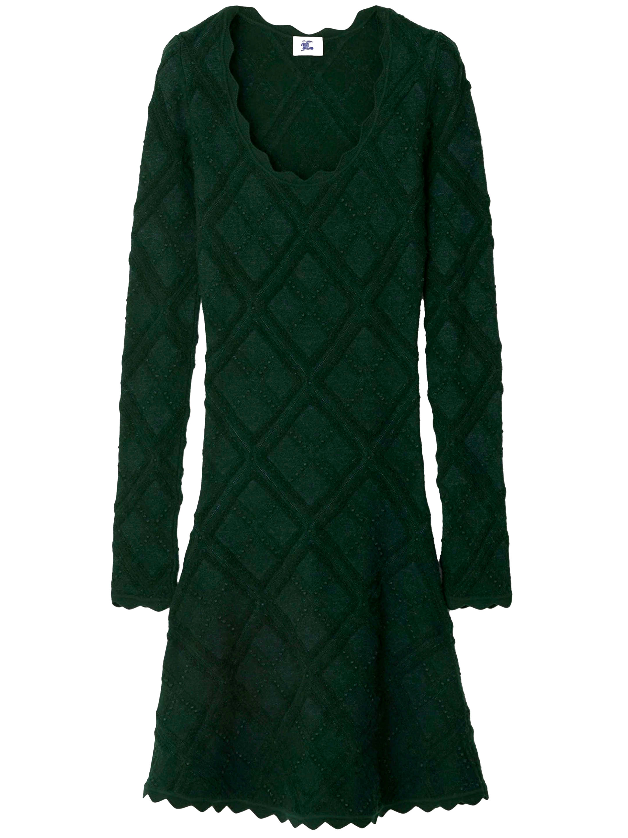 Burberry Aran knit dress