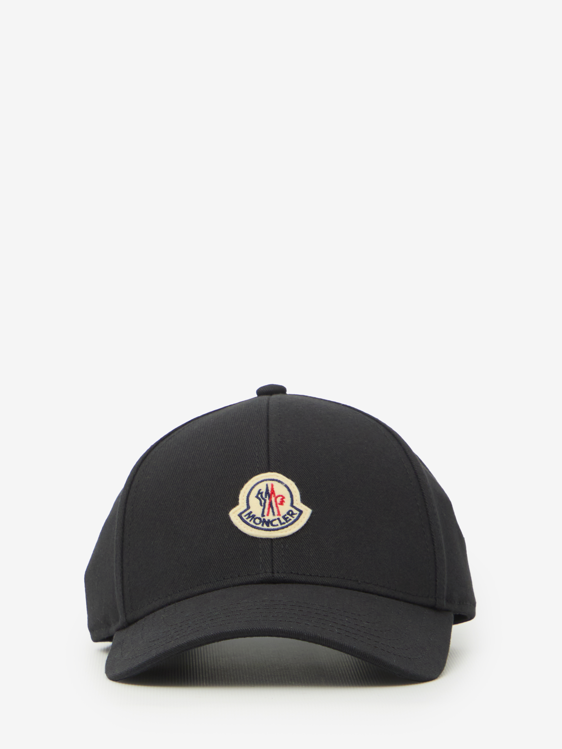 MONCLER Baseball cap in cotton gabardine