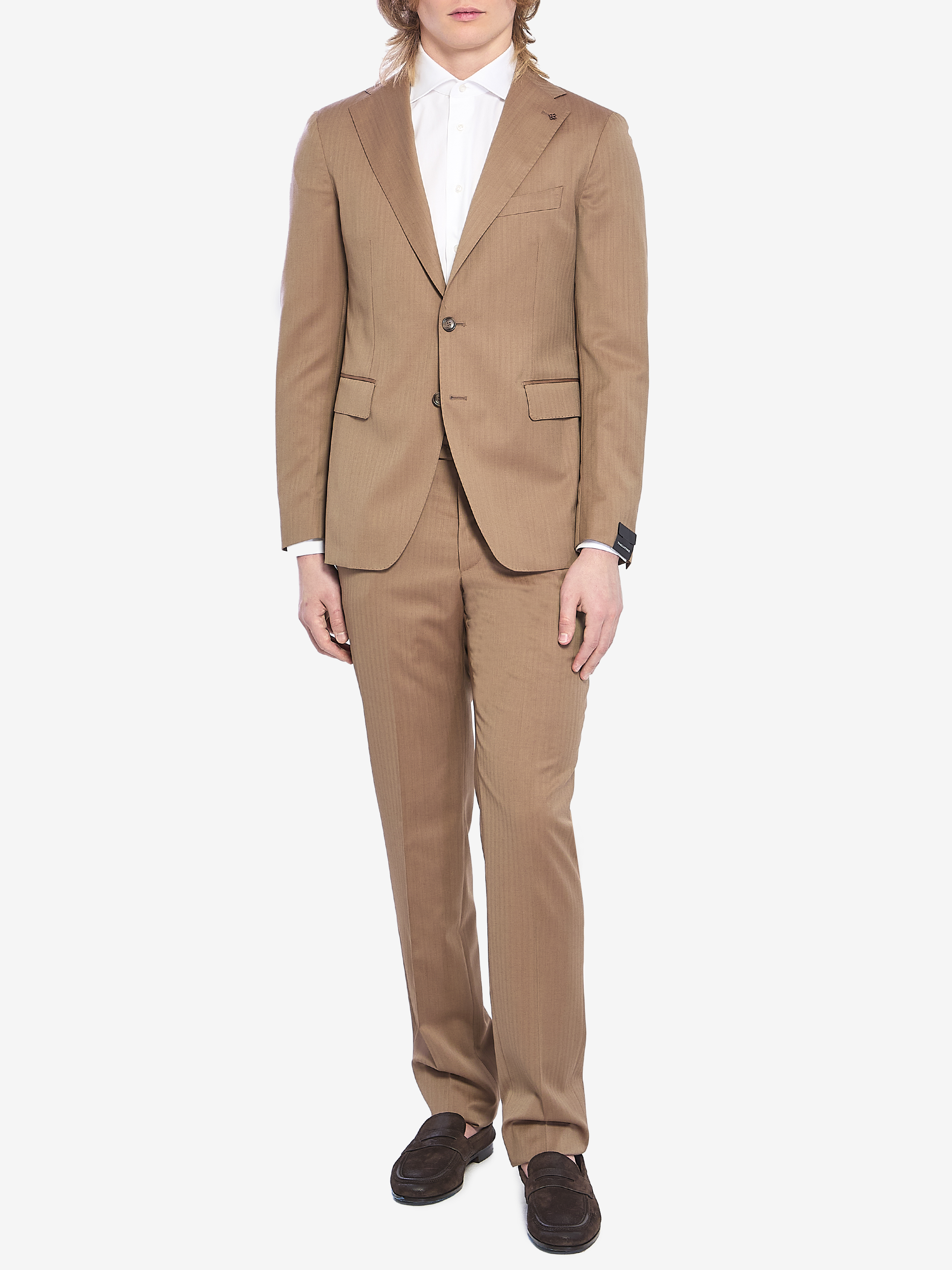 Tagliatore Singlebreasted suit in super 130s virgin wool