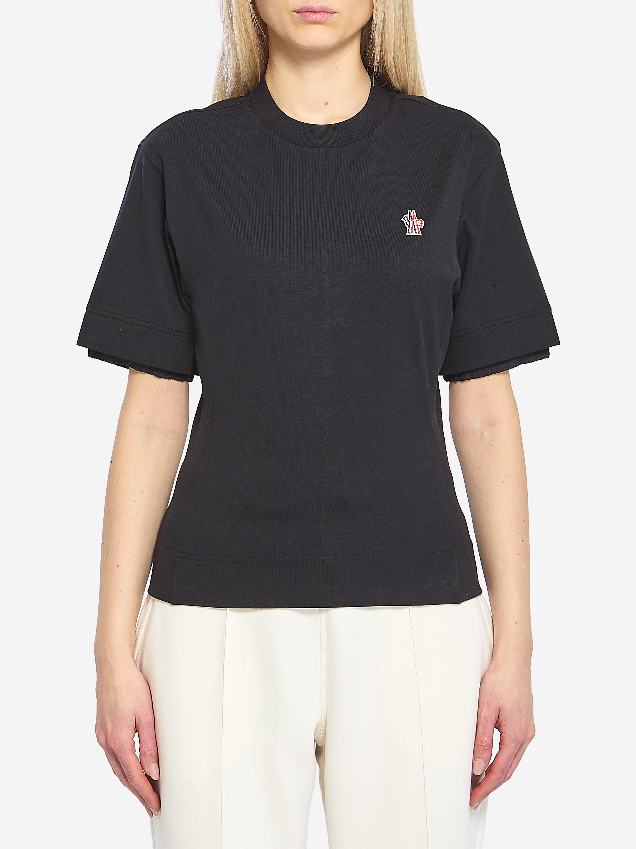 MONCLER Stretch cotton Tshirt