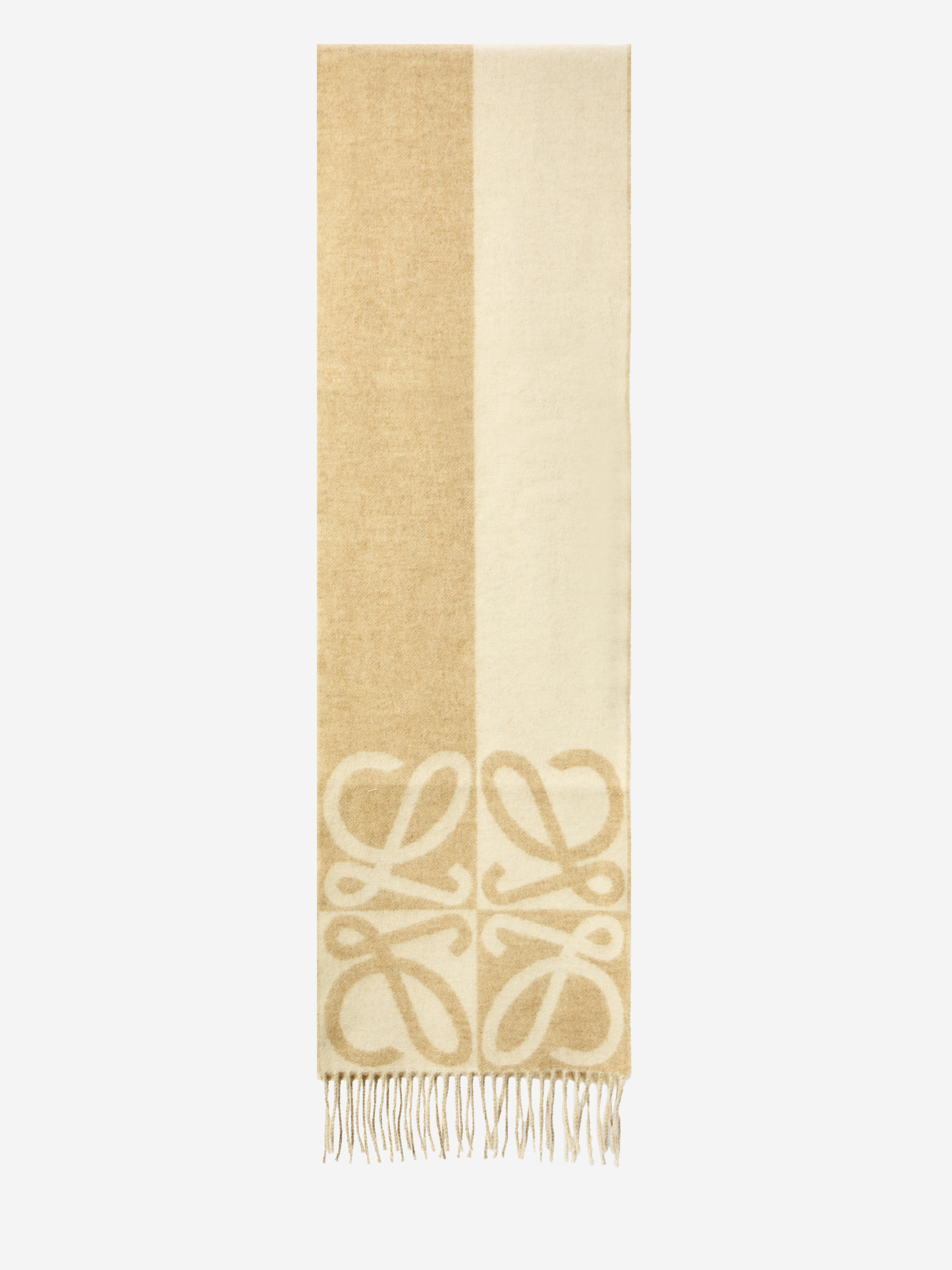 LOEWE Anagram scarf in wool and cashmere