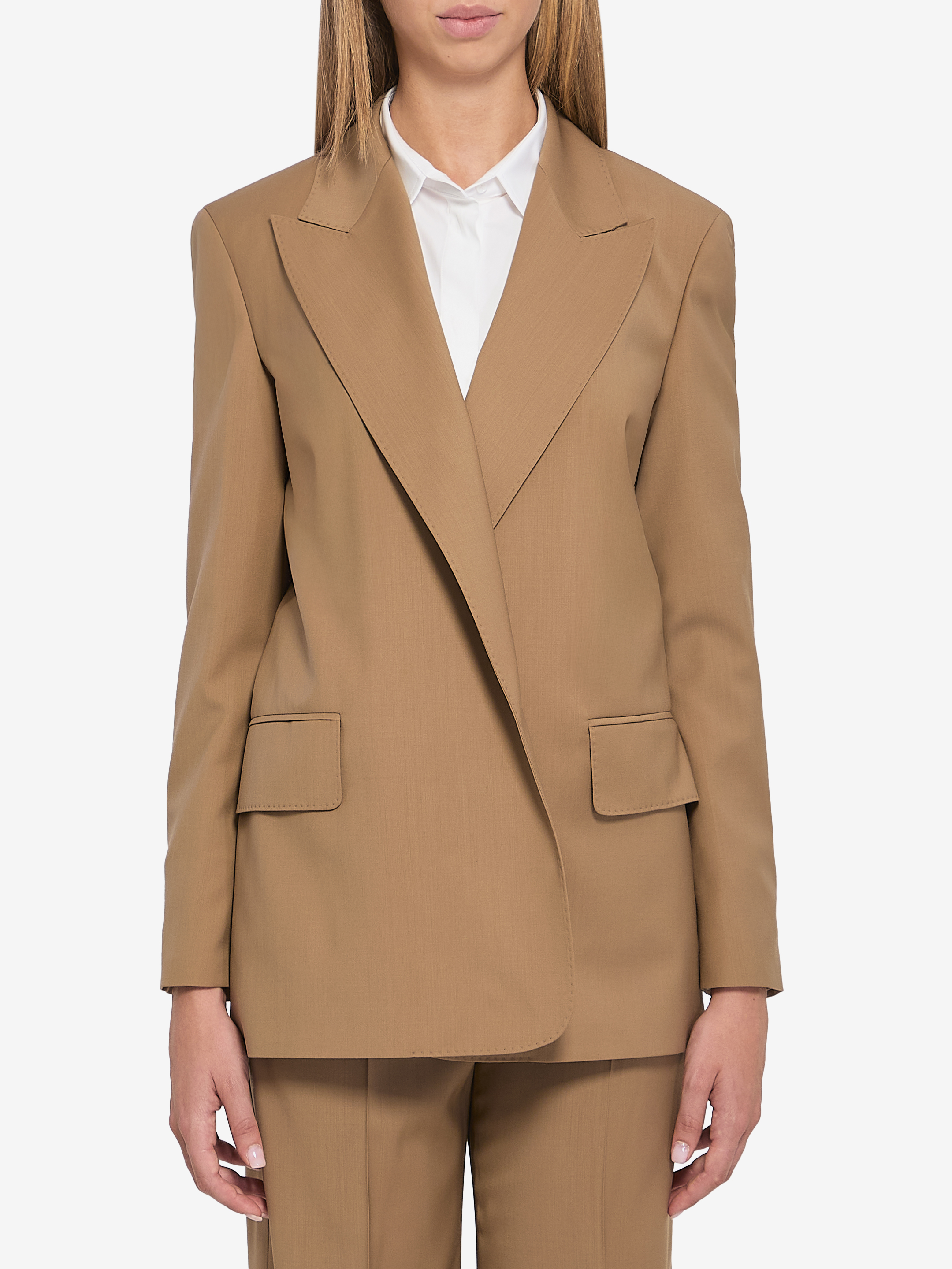 Max Mara Blazer in wool canvas
