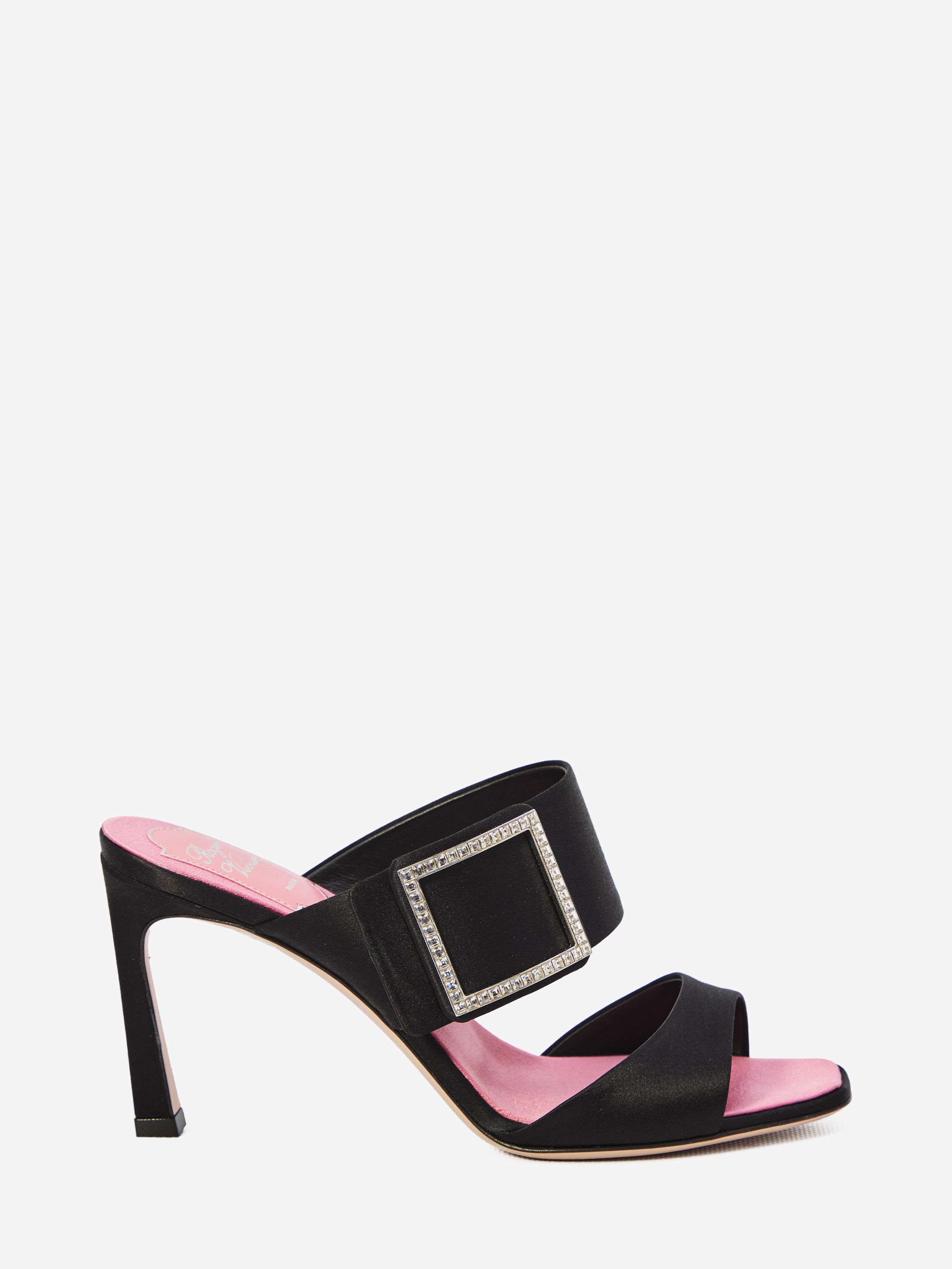 Roger Vivier Trompette satin mules