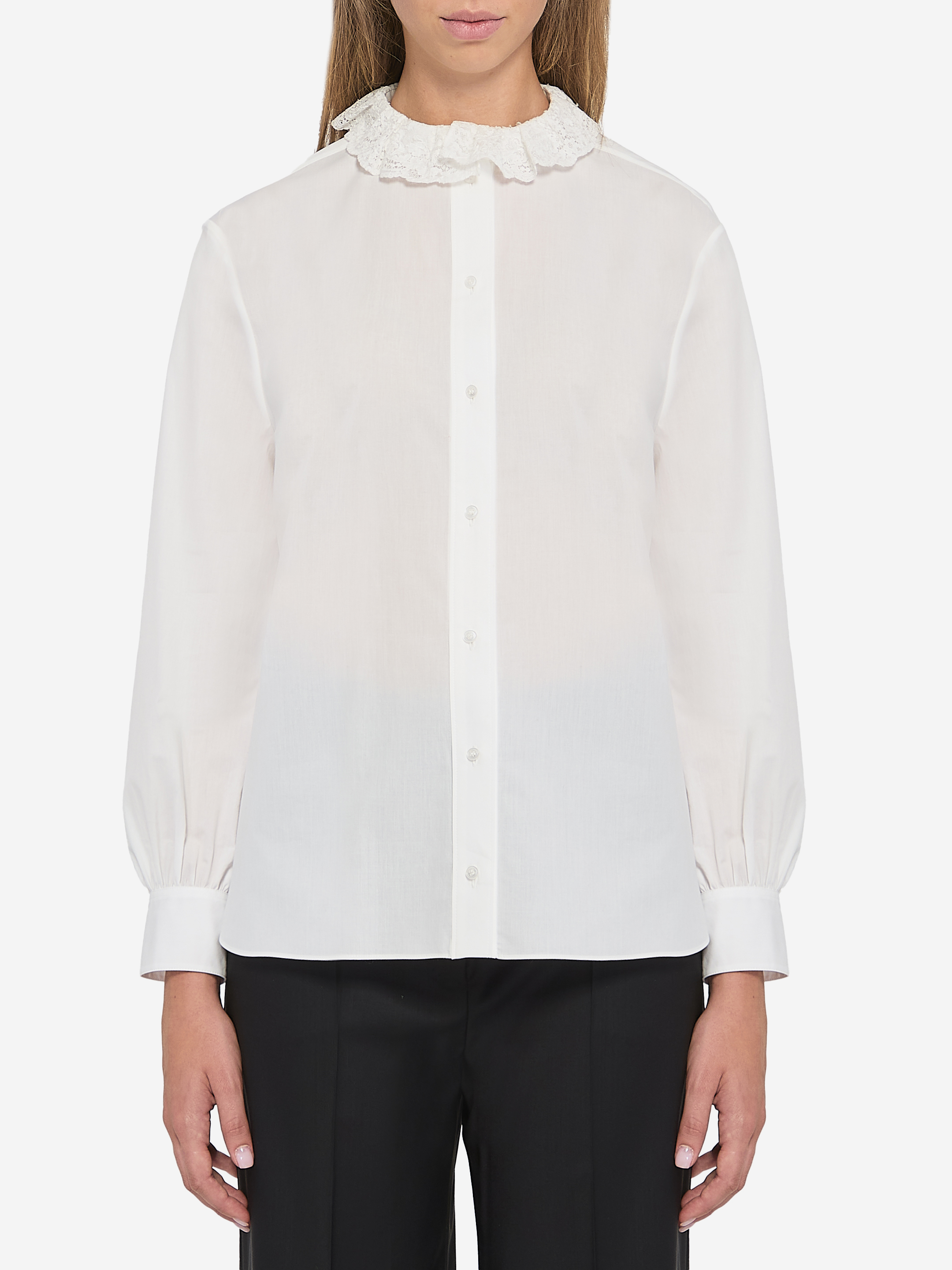 Saint Laurent Shirt in cotton poplin