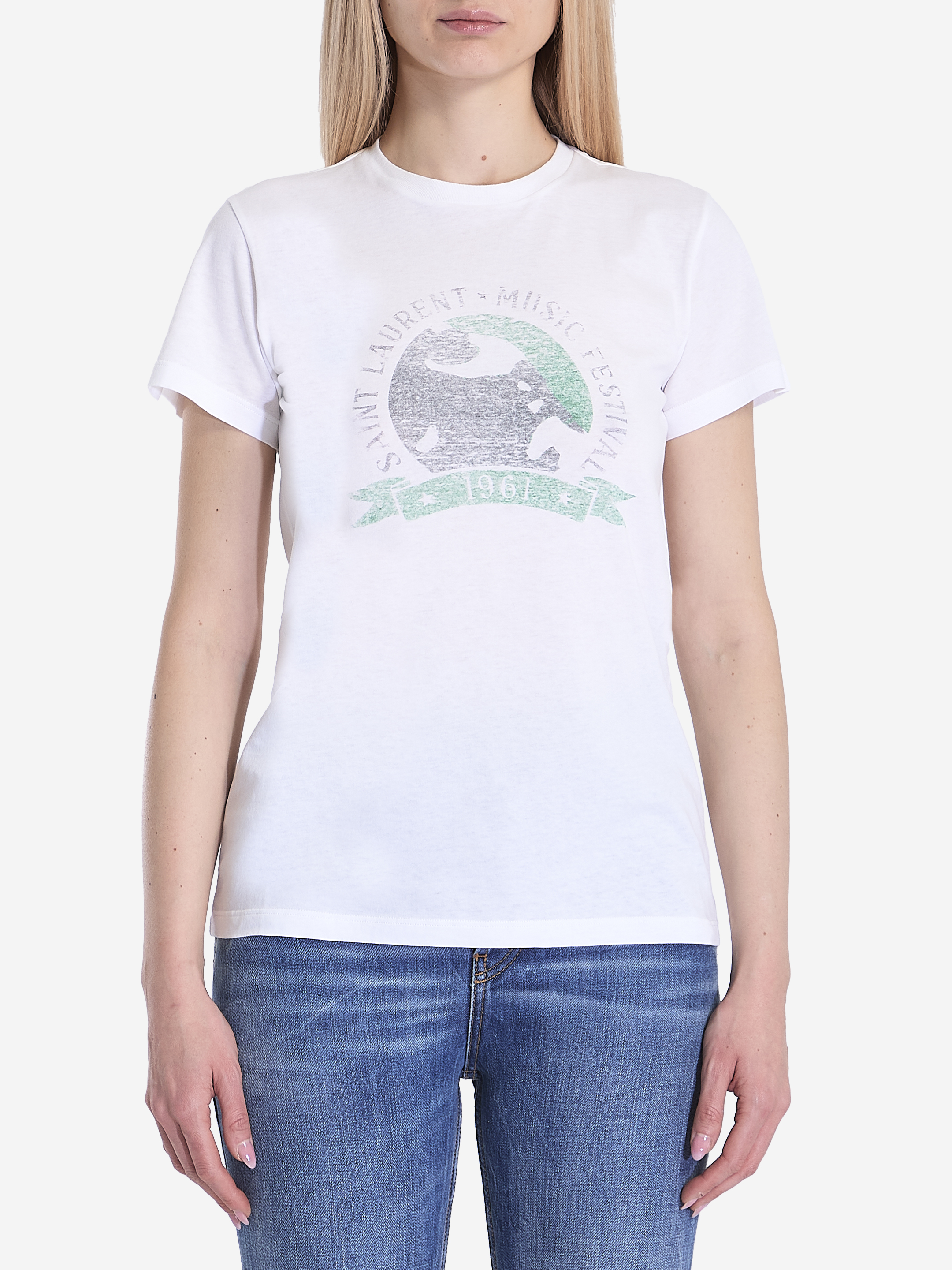 Saint Laurent Music festival tshirt