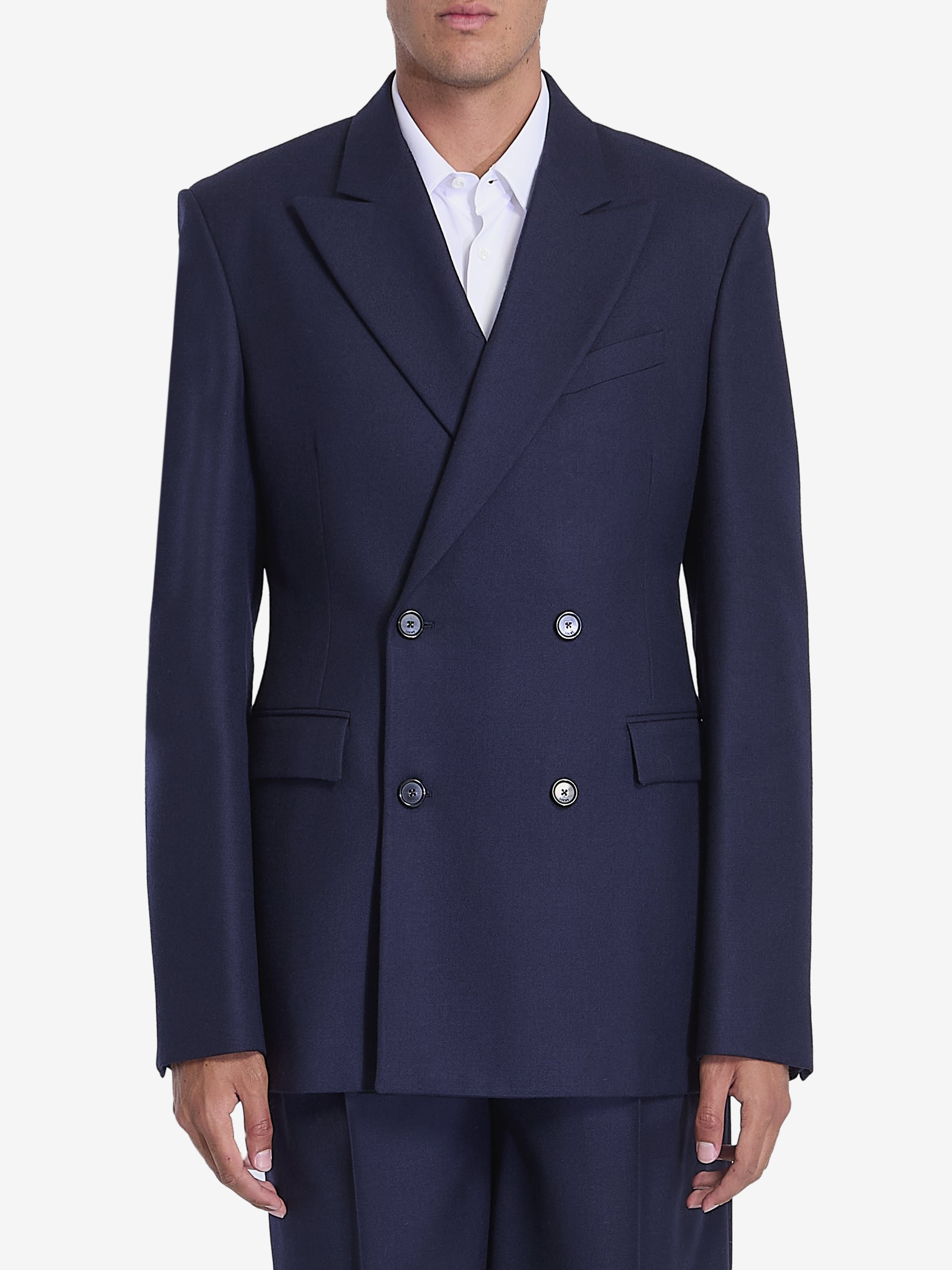 LOEWE Wool doublebreasted jacket