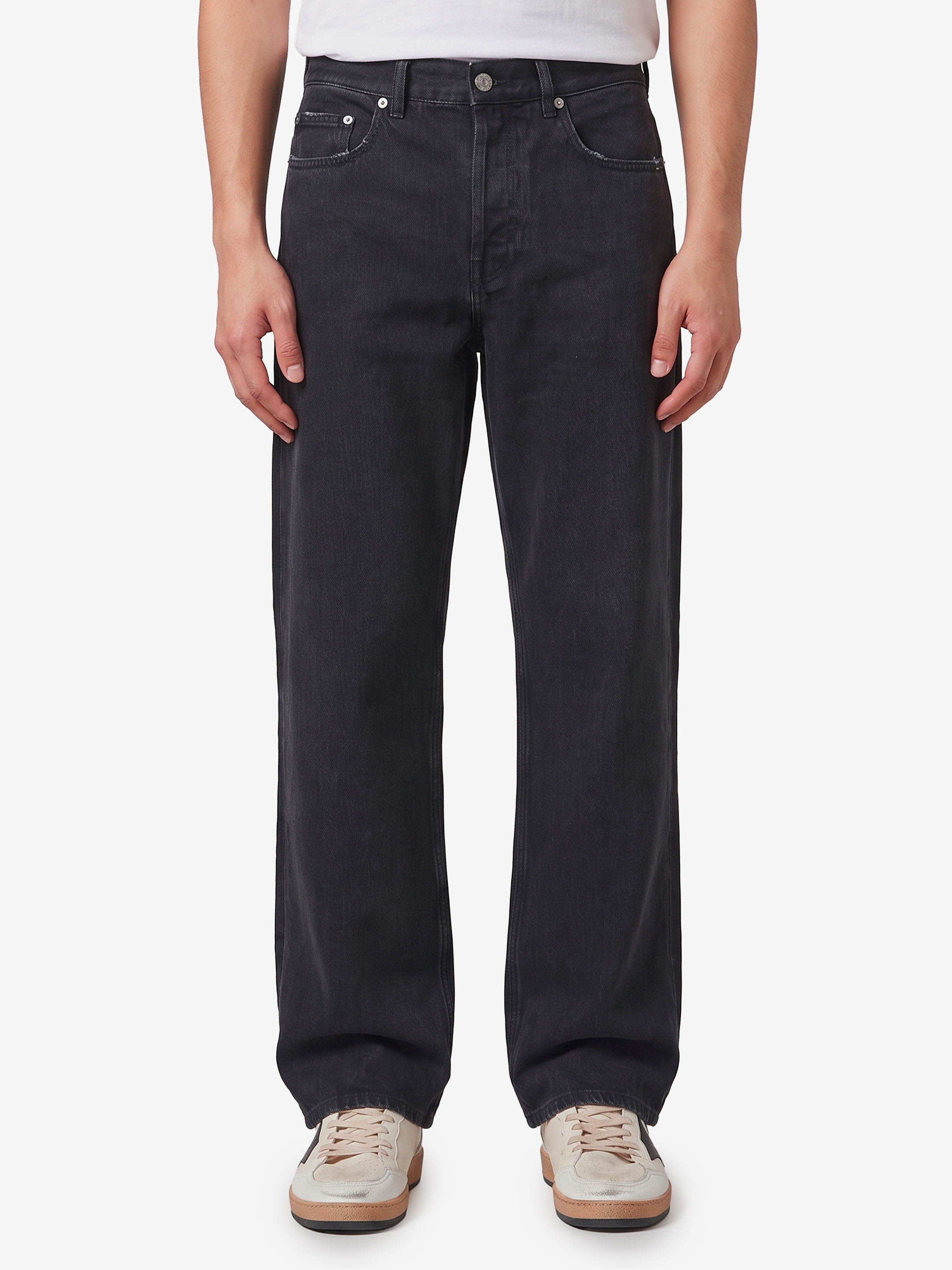 Golden Goose Black vintageeffect jeans