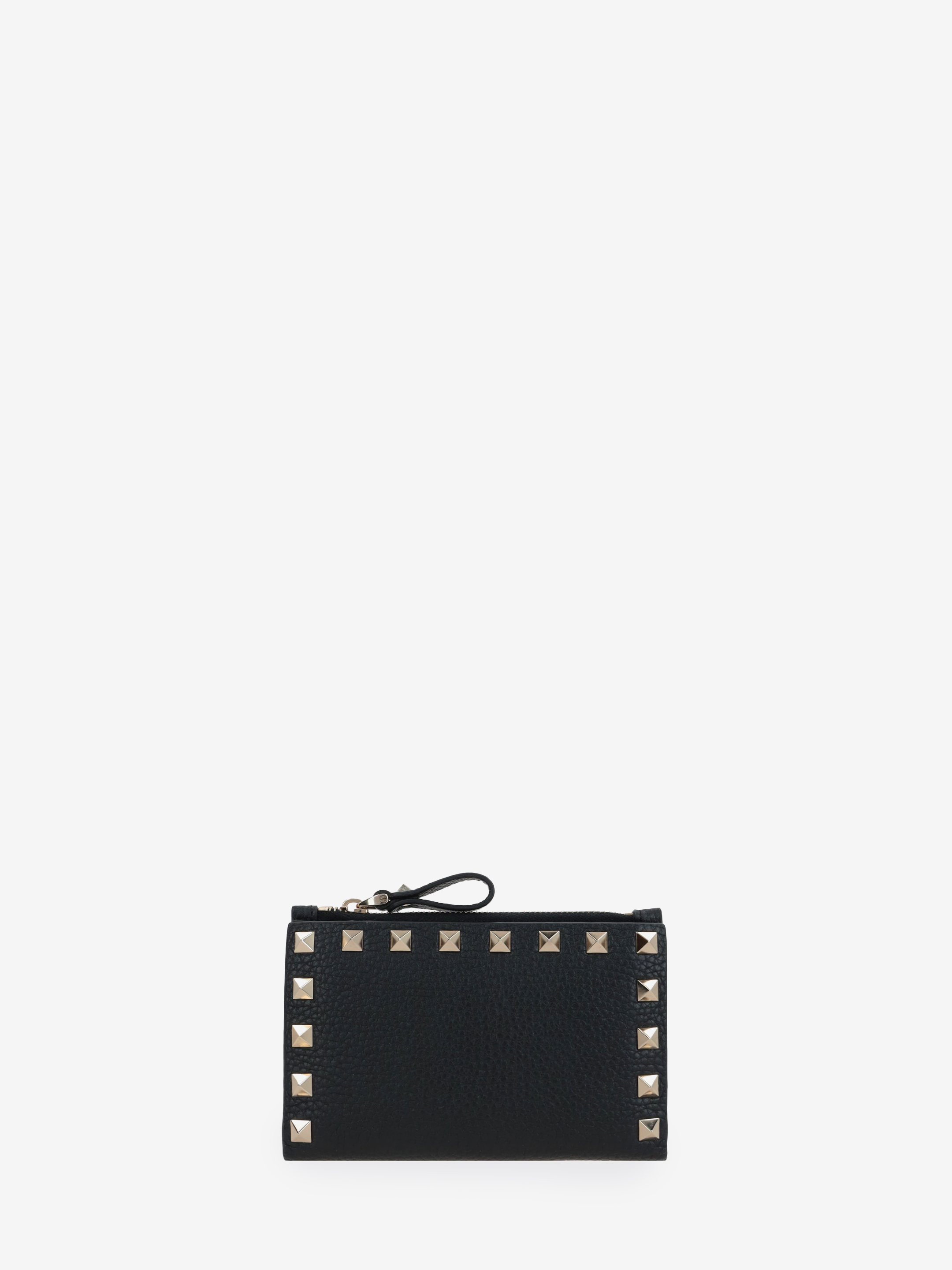 VALENTINO Rockstud zip cardholder