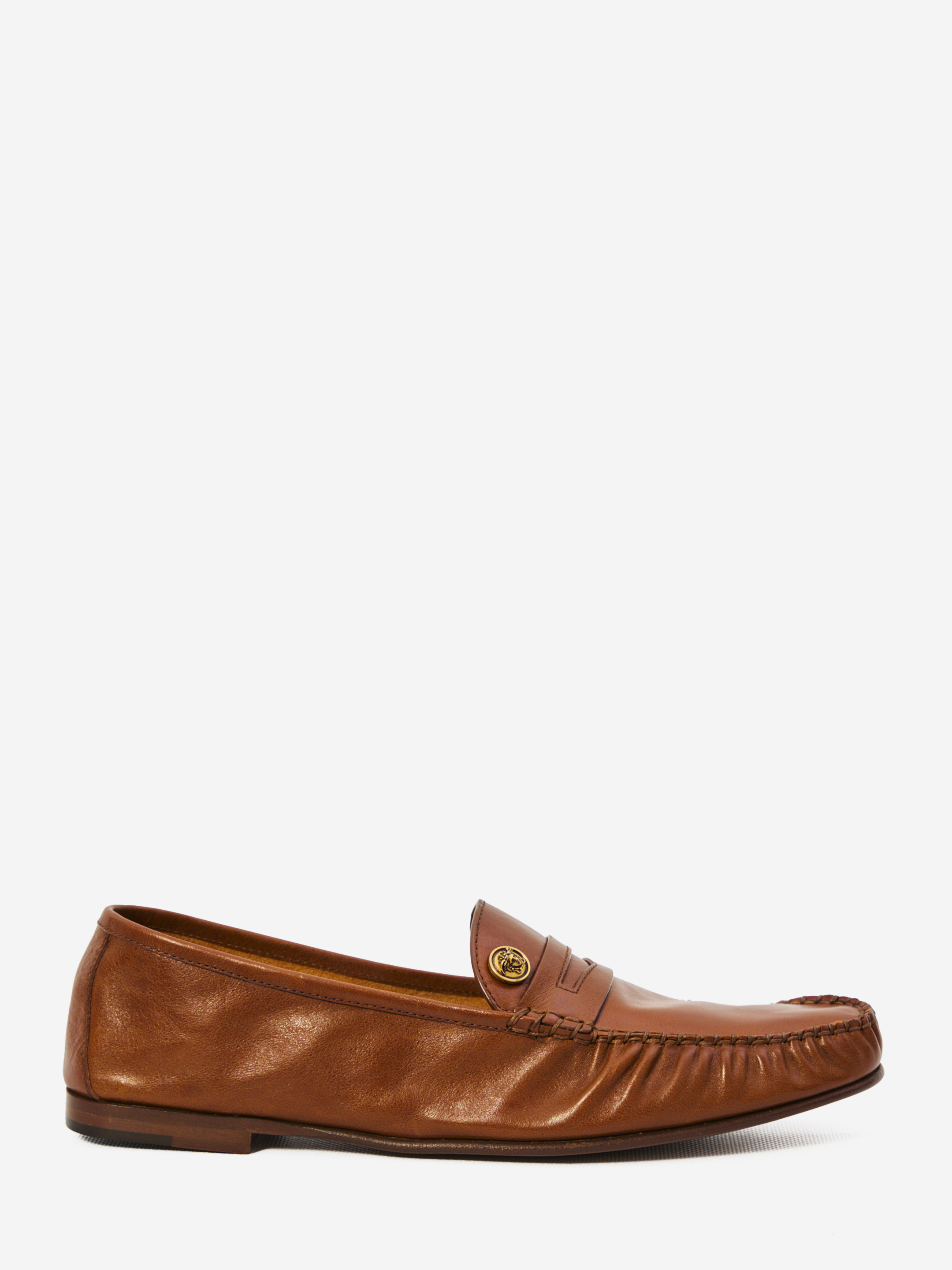 VERSACE Medusa leather loafers