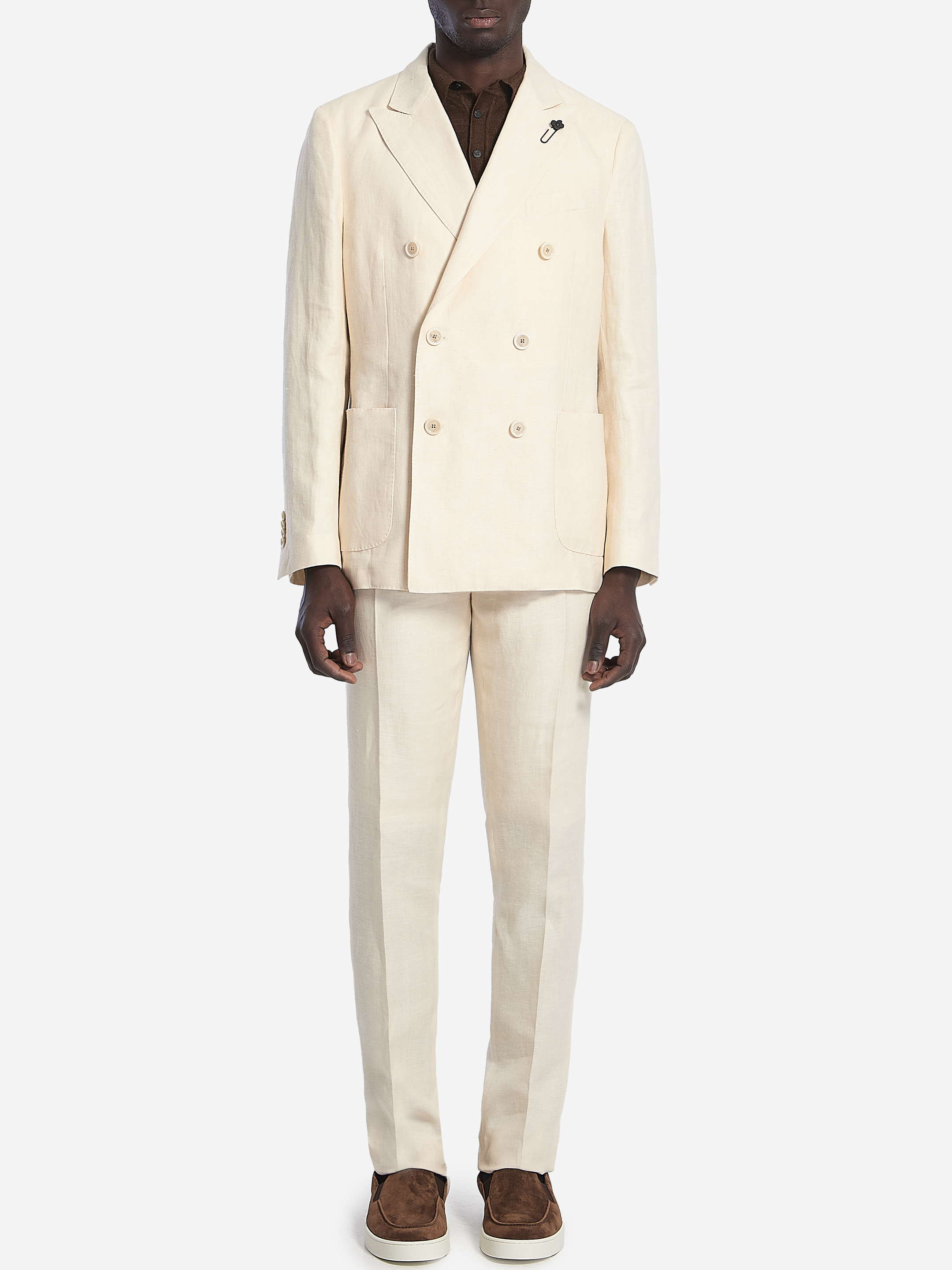 LARDINI Twopiece linen suit