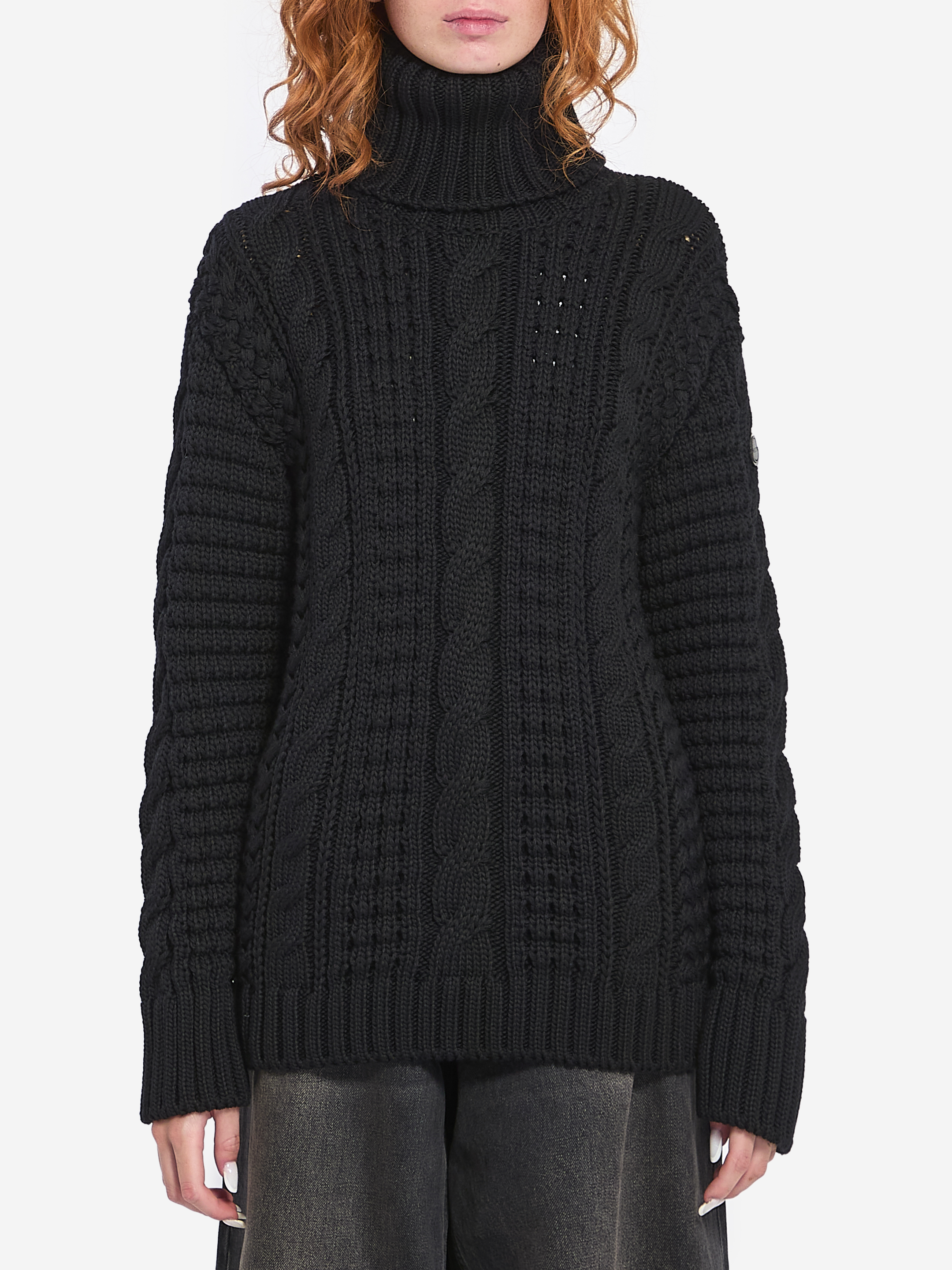 MONCLER EE72 turtleneck sweater tricot
