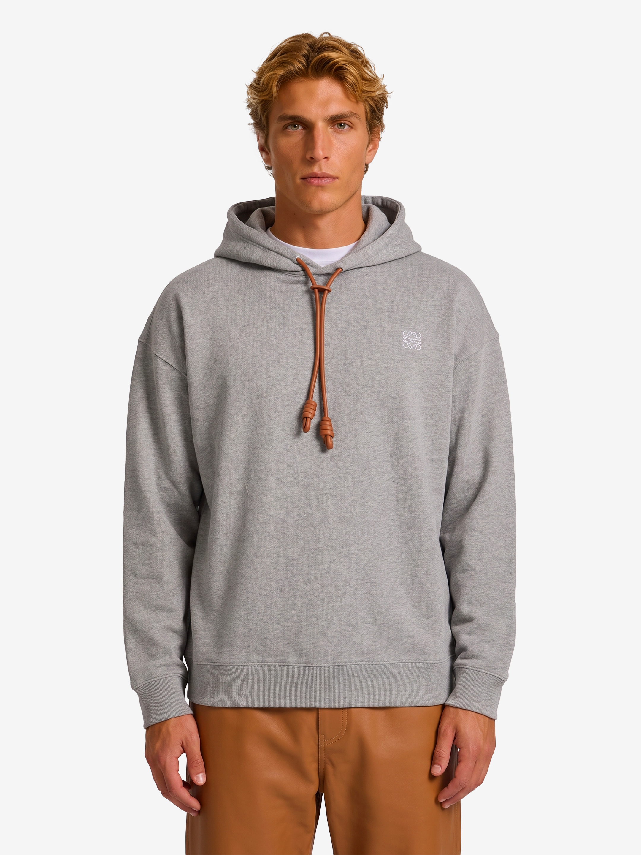LOEWE Cotton hooded sweatshirt