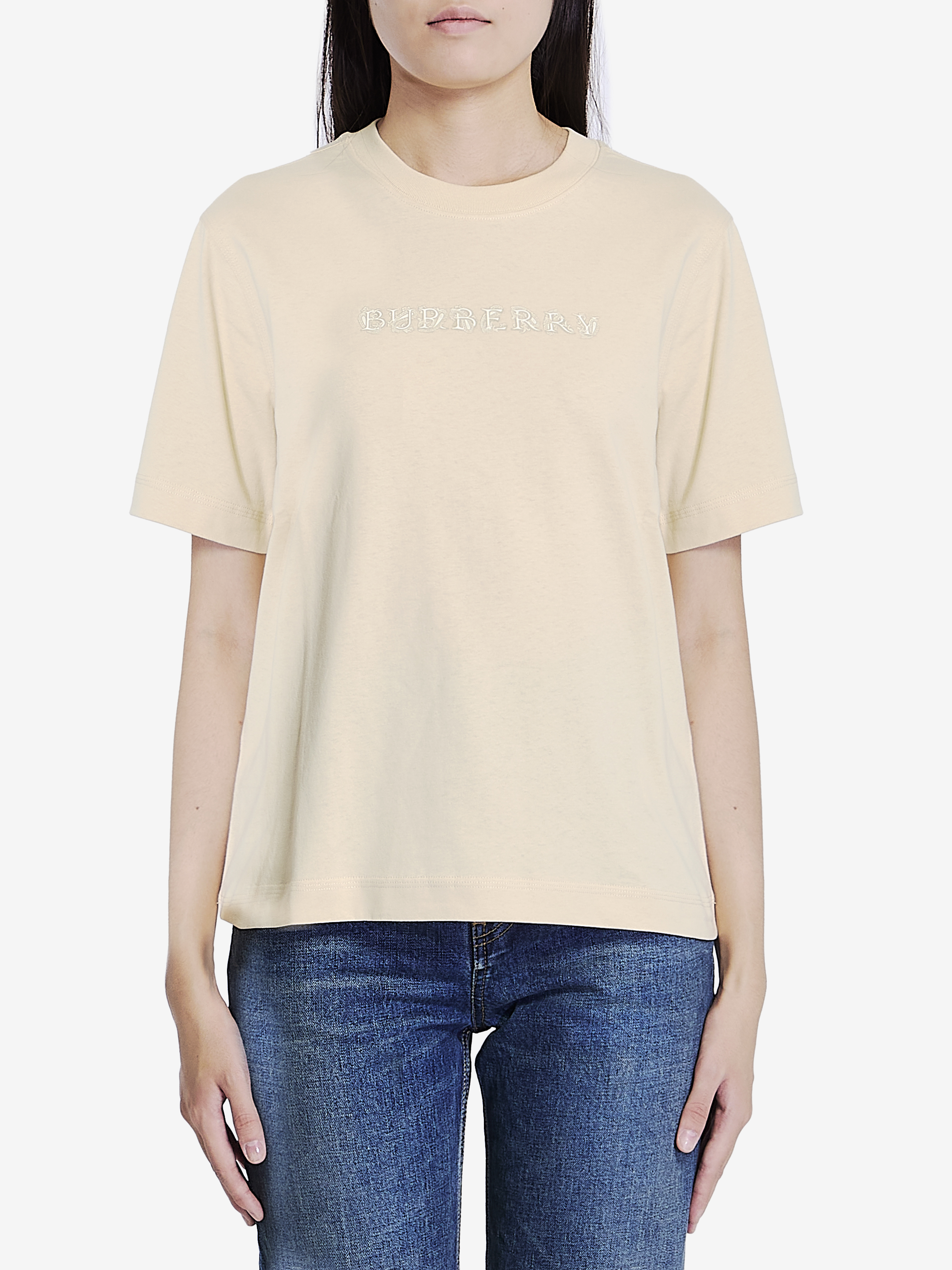 Burberry Tshirt with Paisley logo