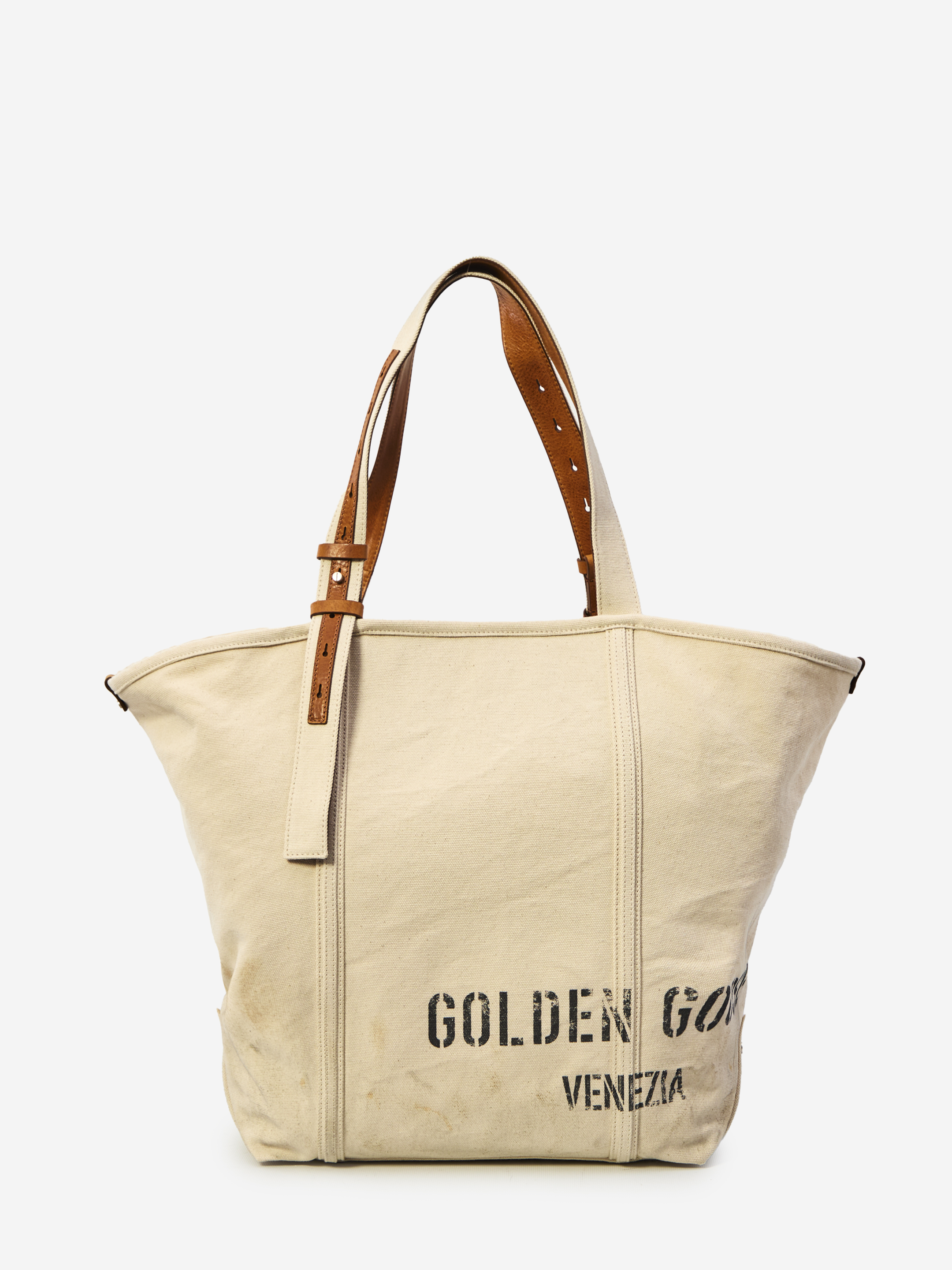 Golden Goose Canvas shopping bag